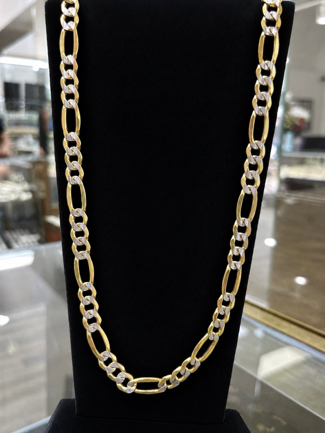 14K Gold Diamond Cut Fiargo Chain #2