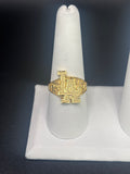 14k LA Los Angeles Italian Gold Ring
