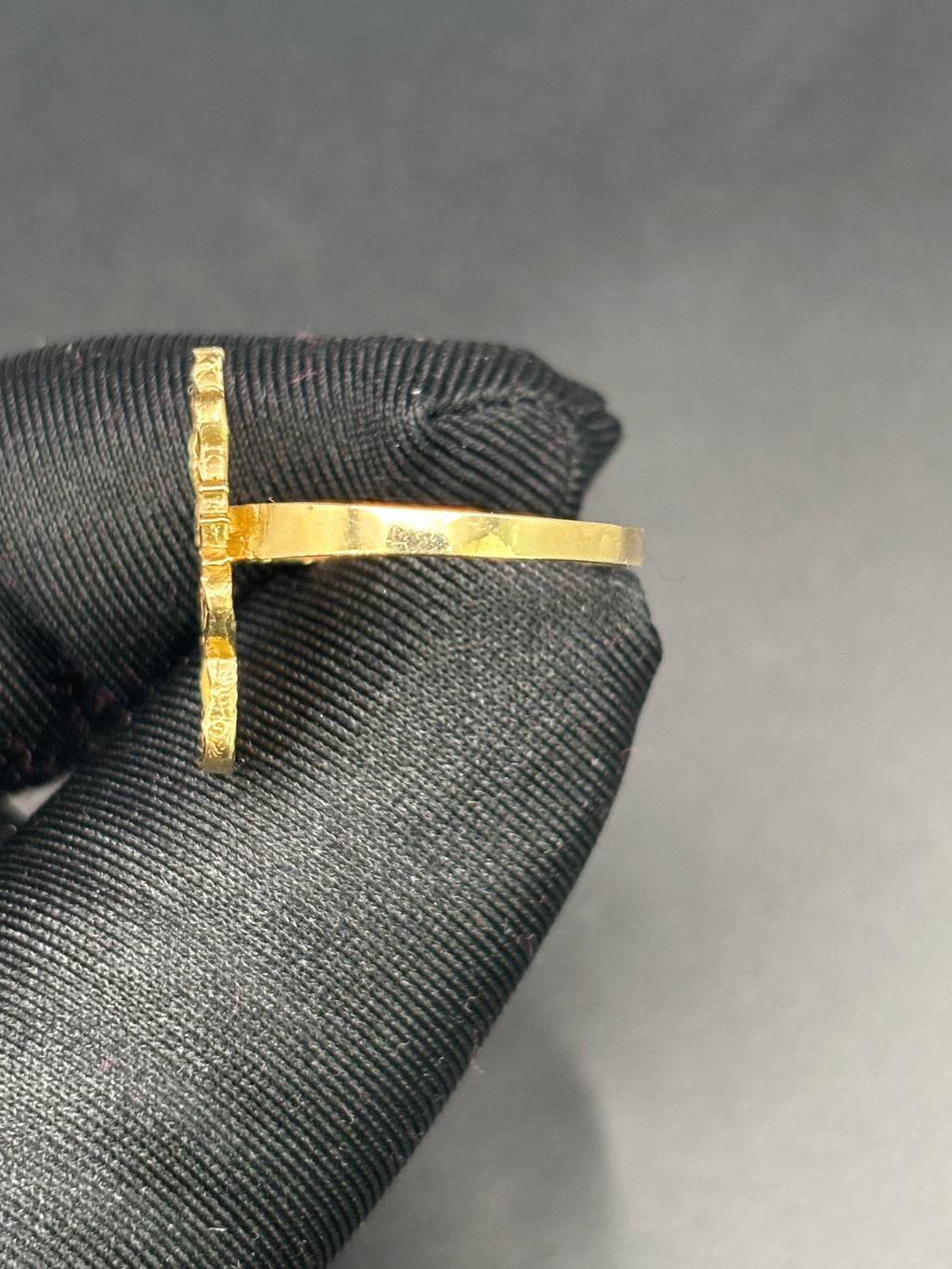 14k Solid Fine Italian Gold Ring Hello Kitty