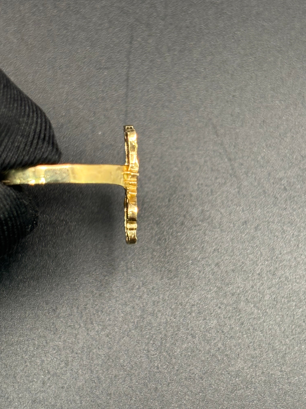 14k Solid Fine Italian Gold Ring Hello Kitty