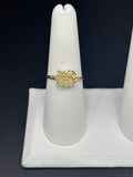 14k Solid Fine Italian Gold Ring Hello Kitty