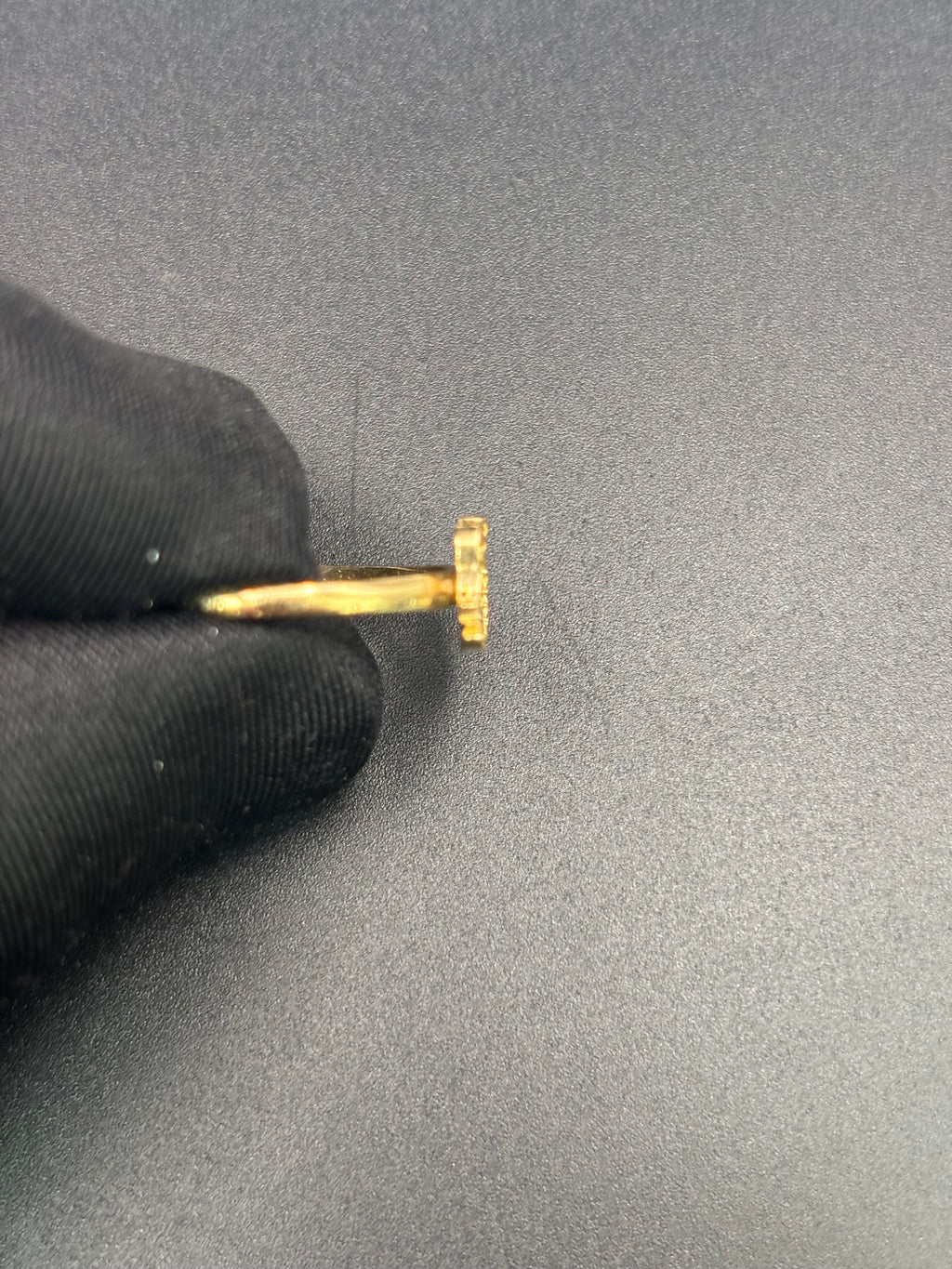 14k Solid Fine Italian Gold Ring Hello Kitty