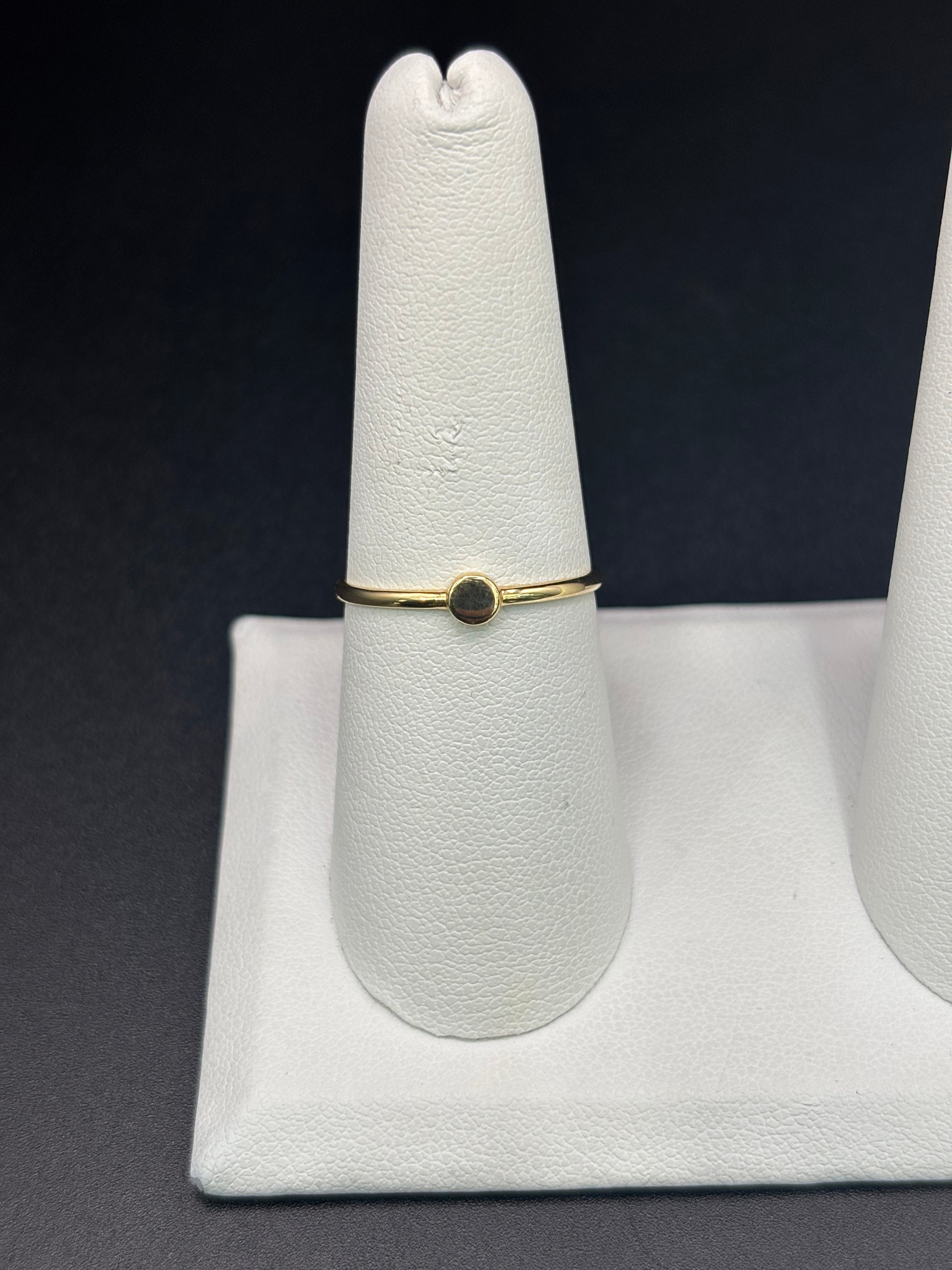 14k Solid Fine Italian Gold Ring