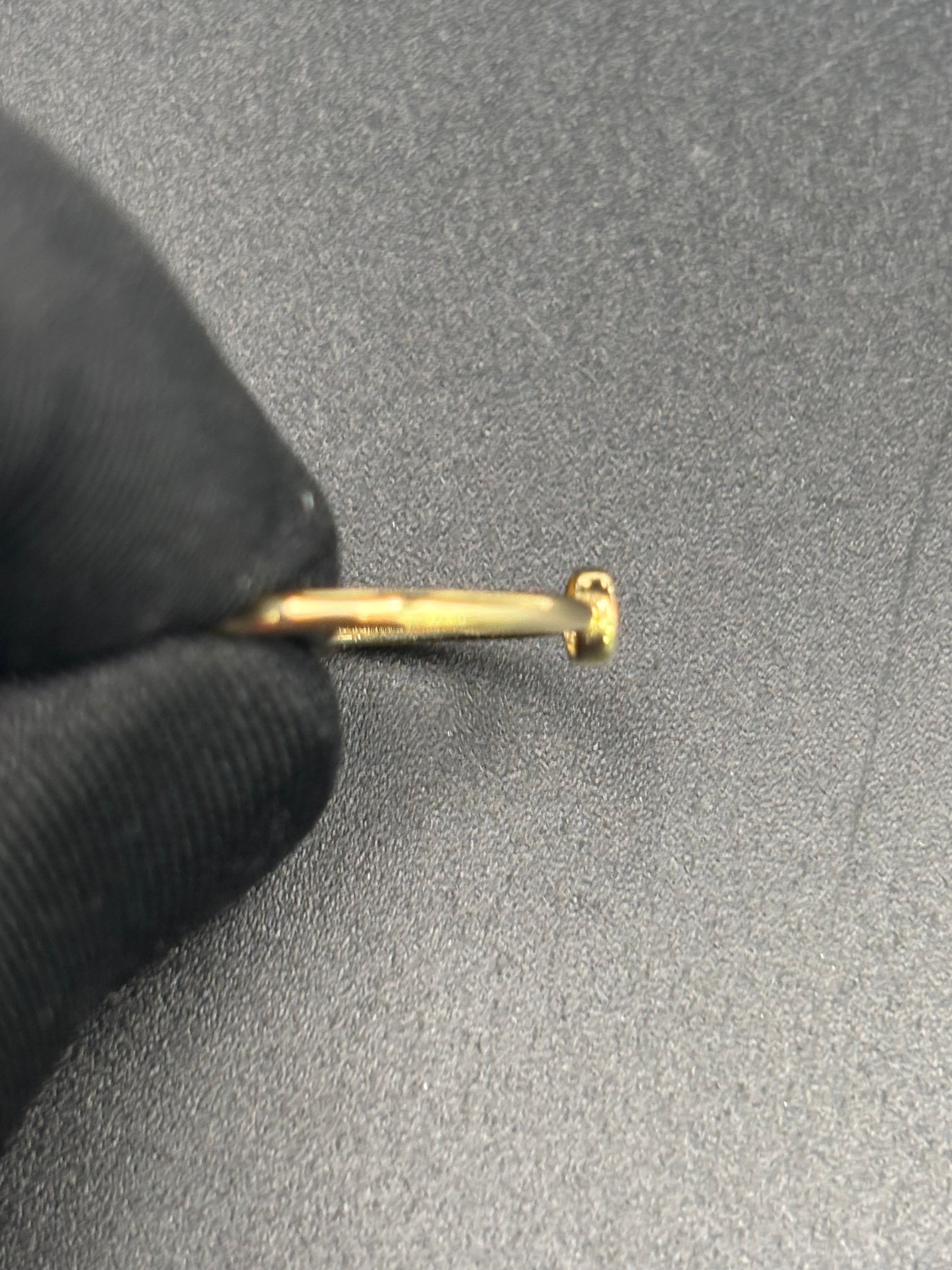 14k Solid Fine Italian Gold Ring