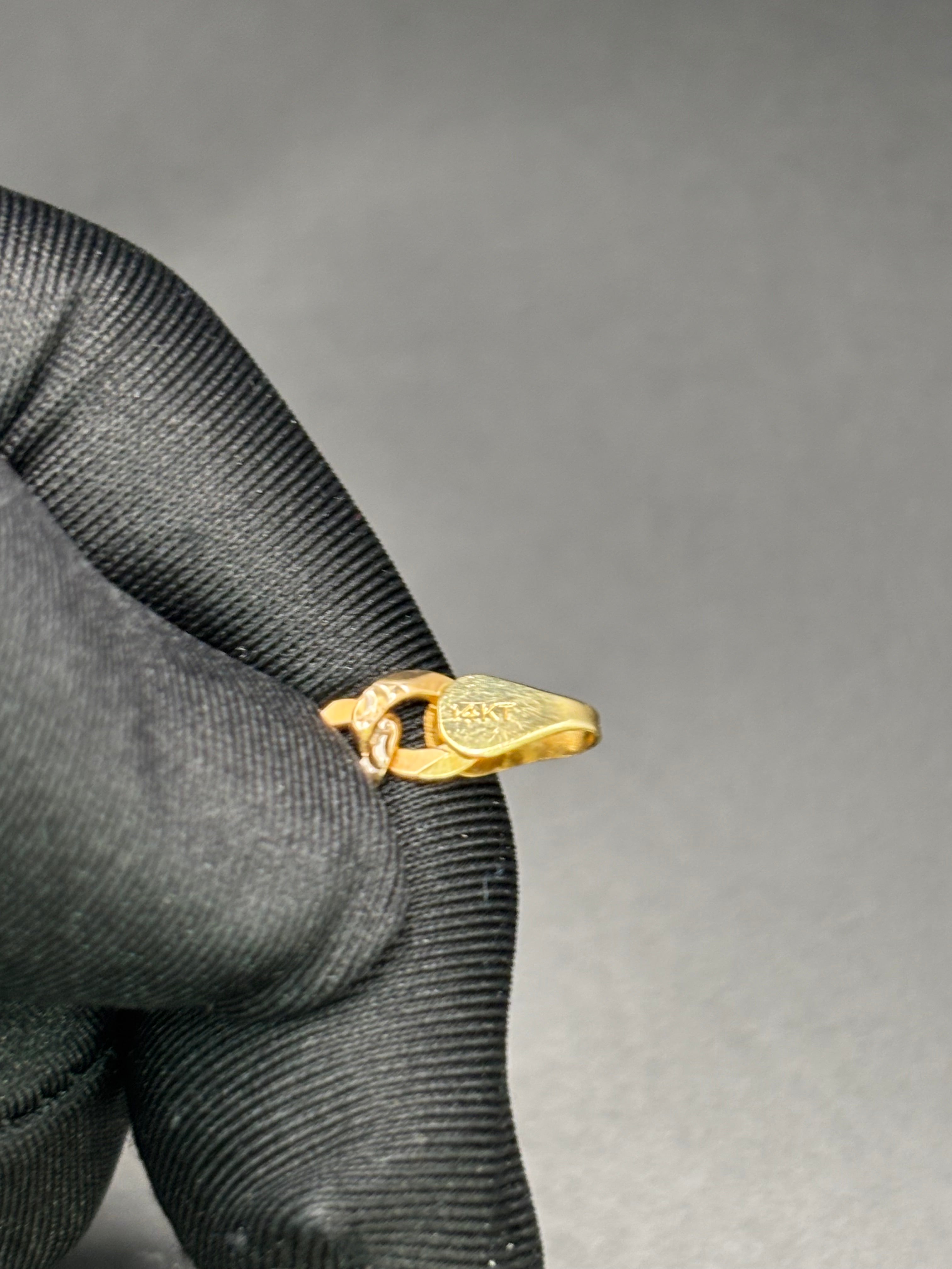 14k Solid Gold Cuban Link Bracelet