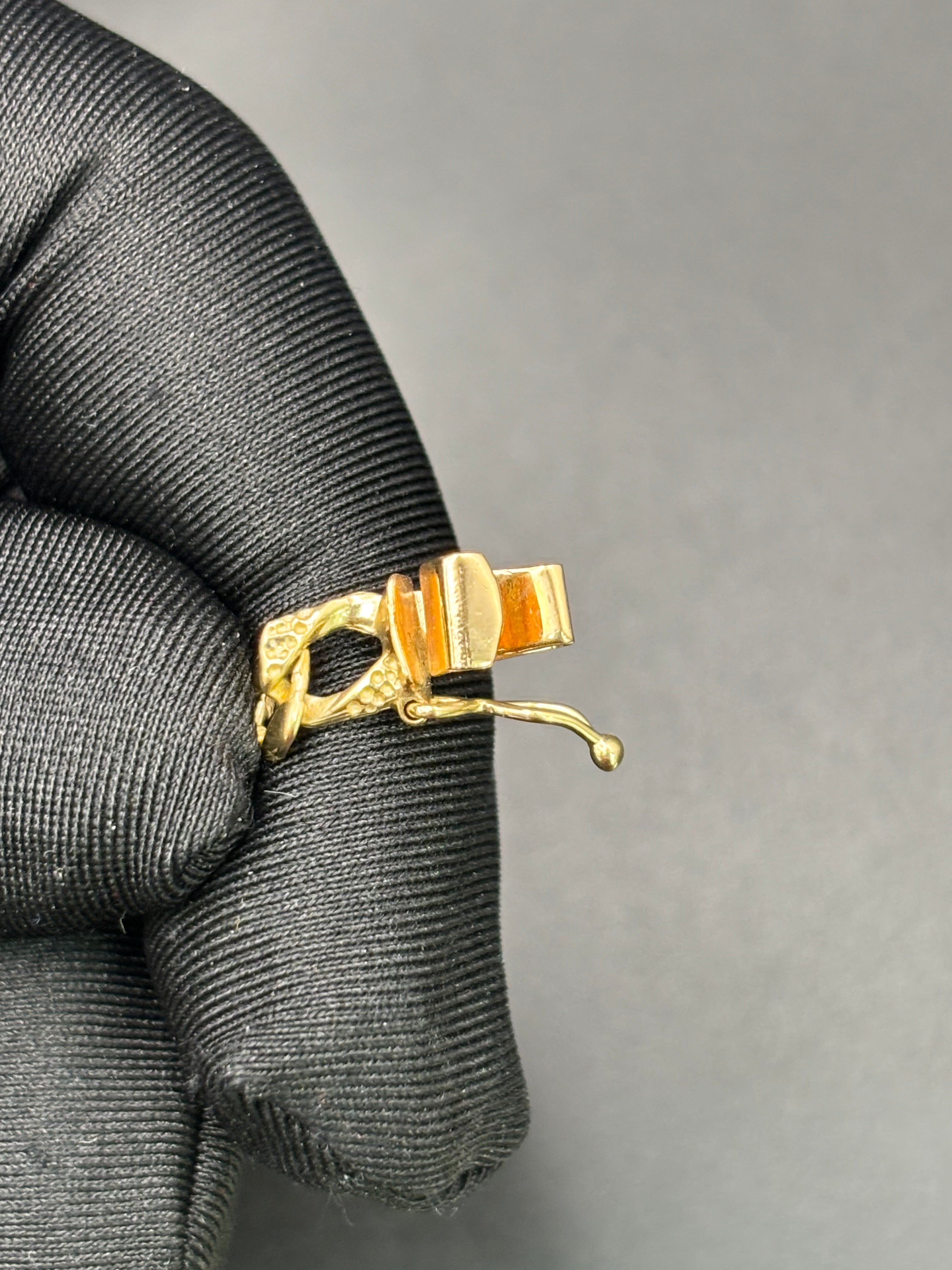 14k Solid Gold Cuban Link Bracelet
