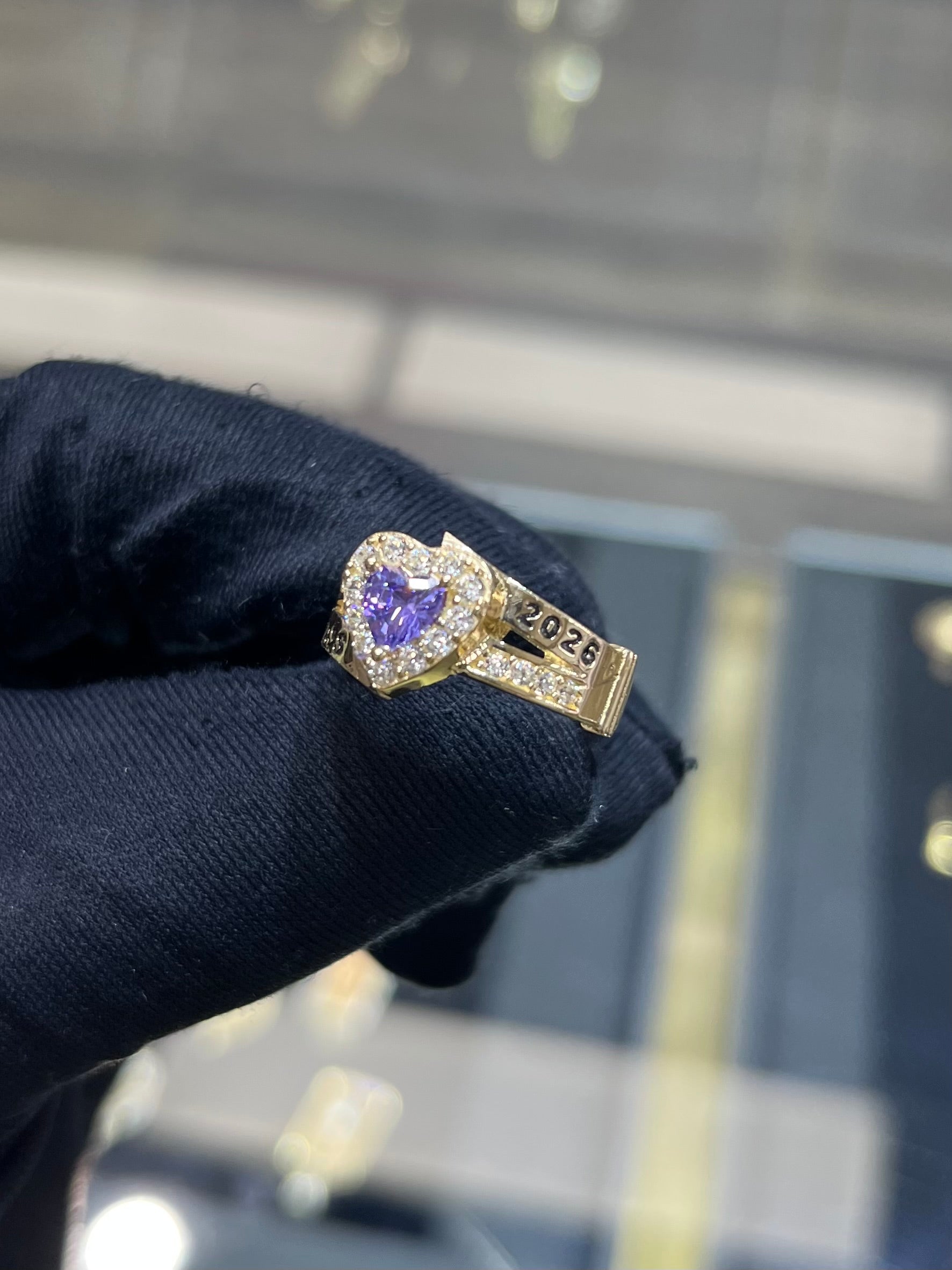 14K Gold 2026 Graduation Ring