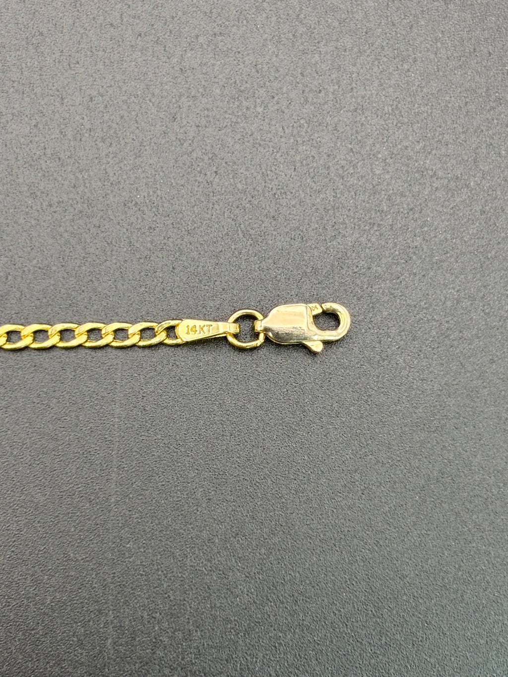 14k Solid Gold Bracelet Link 15 Birthday Crown
