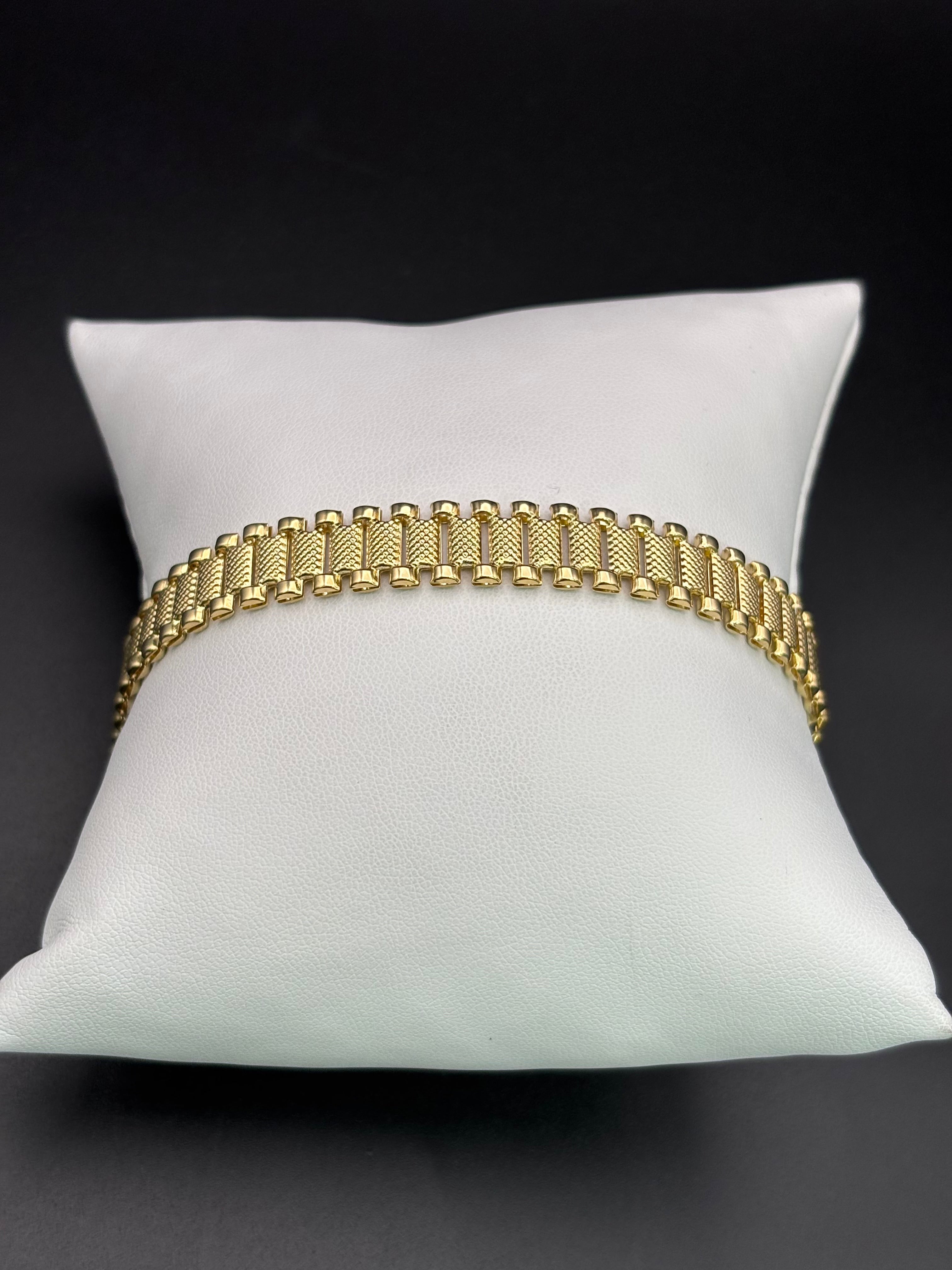 14k Solid Gold Bracelet Link Rolex