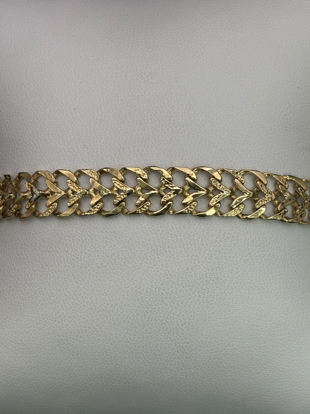 14k Solid Gold Bracelet Link