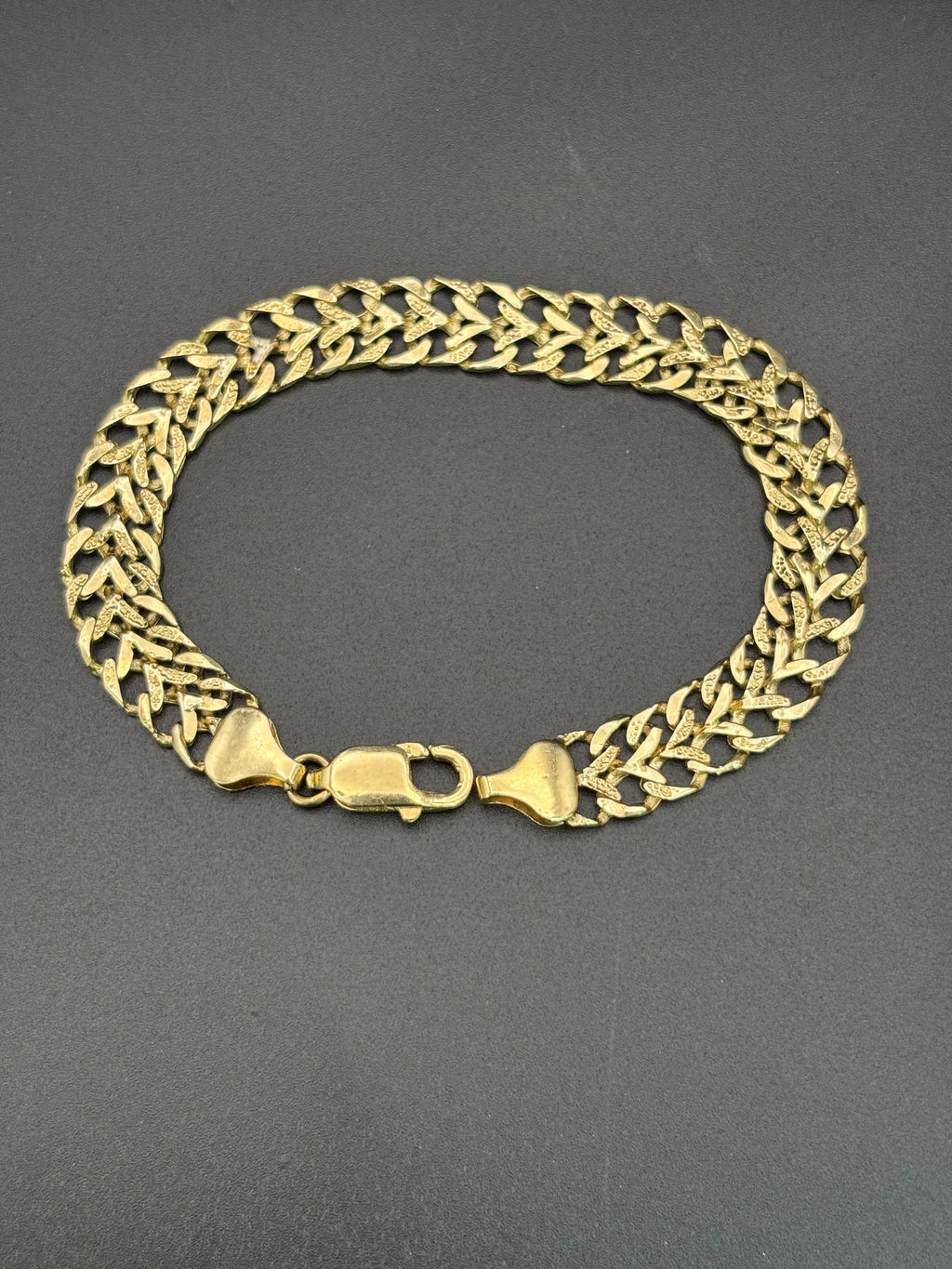 14k Solid Gold Bracelet Link