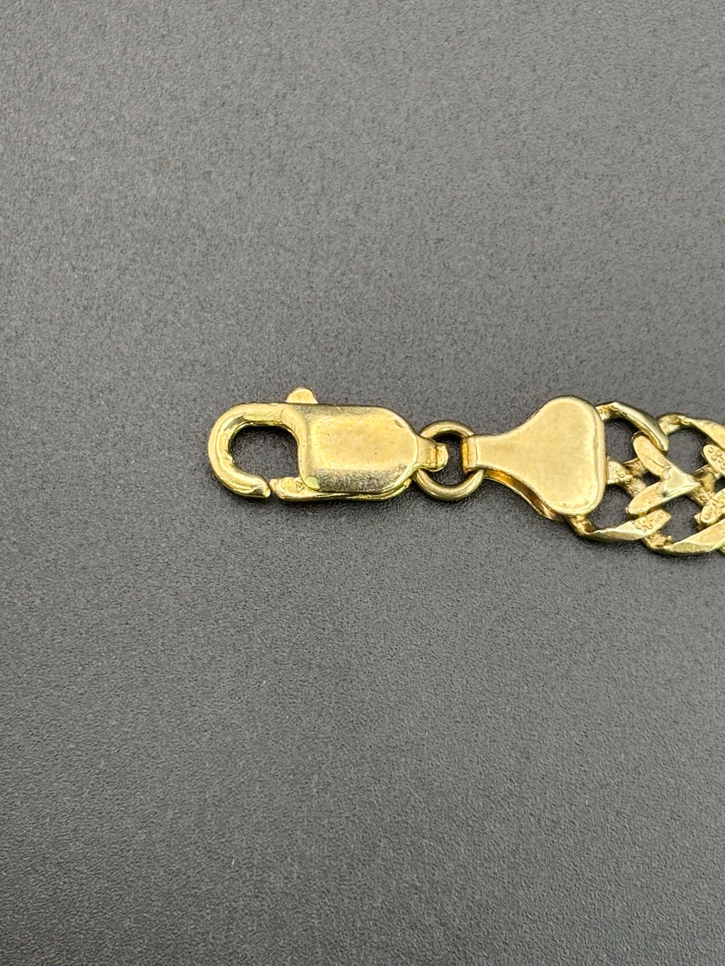 14k Solid Gold Bracelet Link