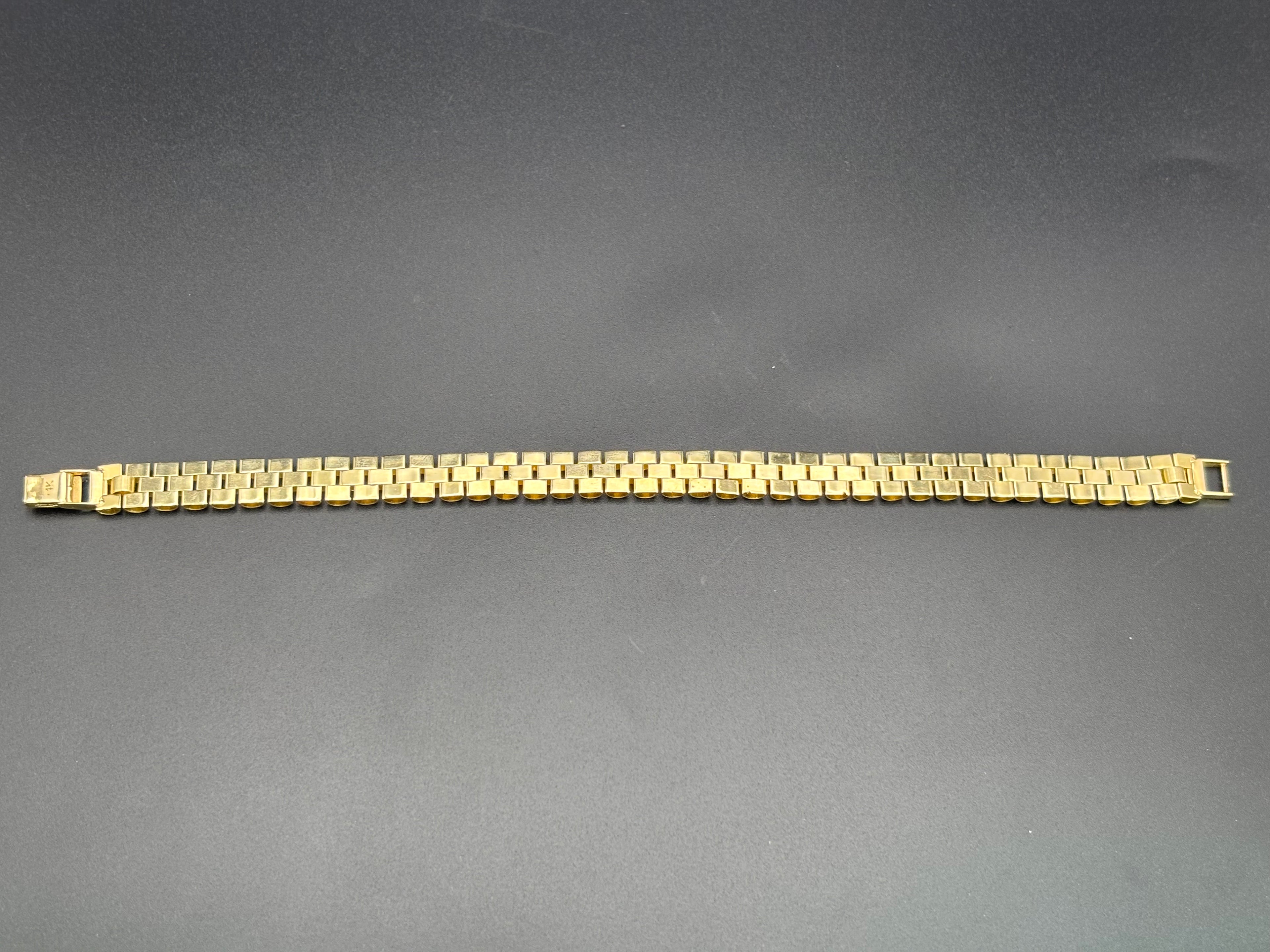 14k Solid Gold Bracelet Link Rolex