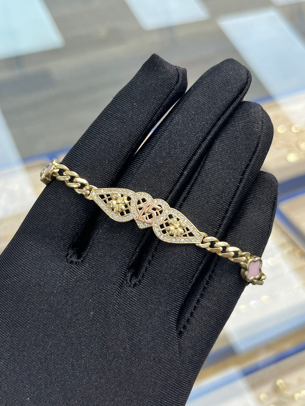 14k Gold Quince Bracelet
