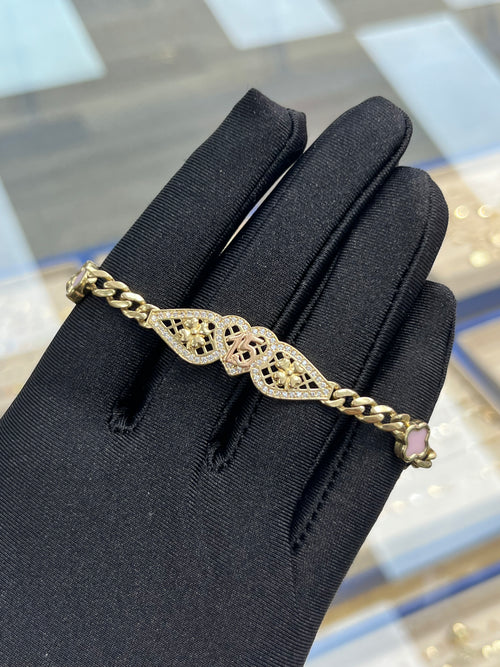 14k Gold Quince Bracelet