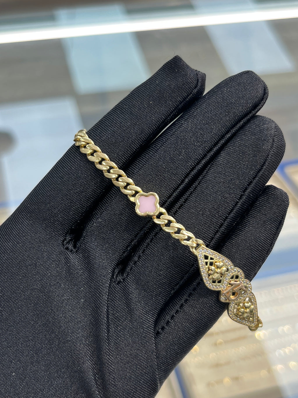14k Gold Quince Bracelet