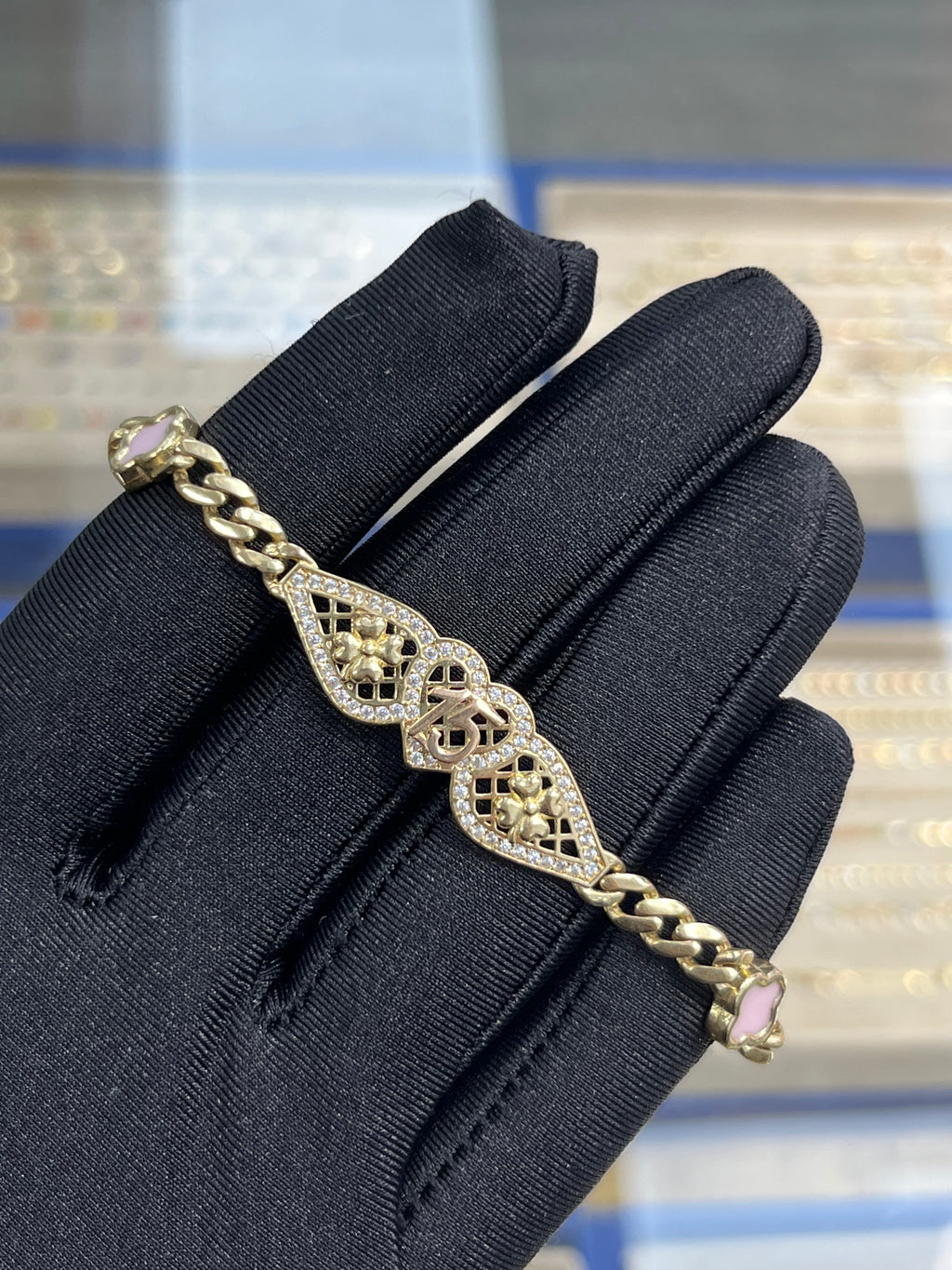 14k Gold Quince Bracelet
