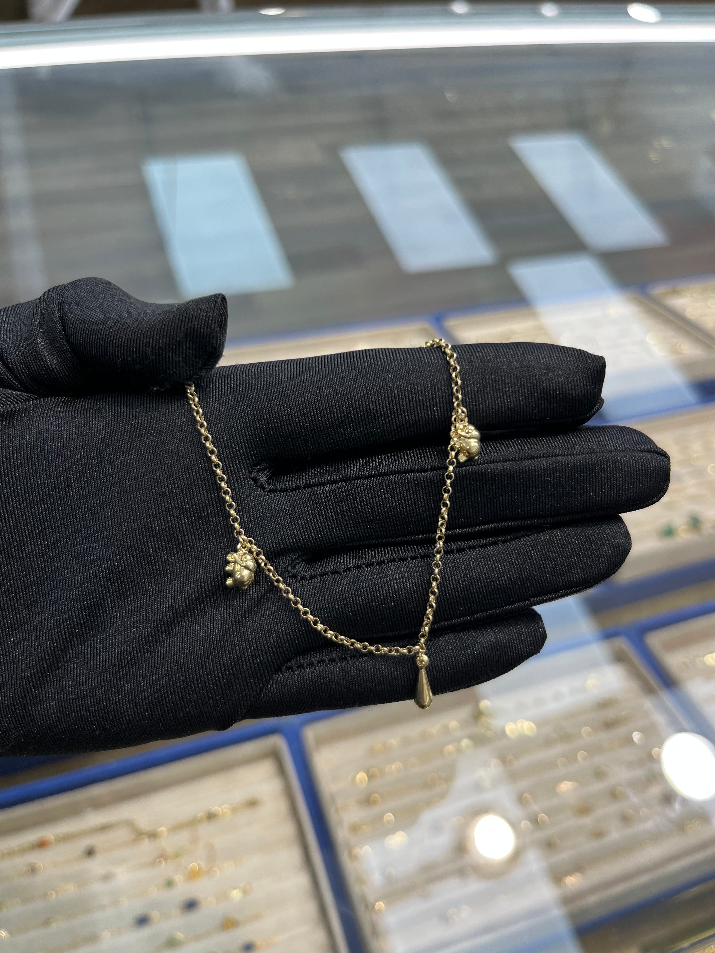 14k Gold Anklet