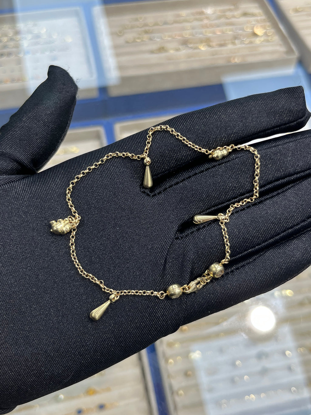 14k Gold Anklet