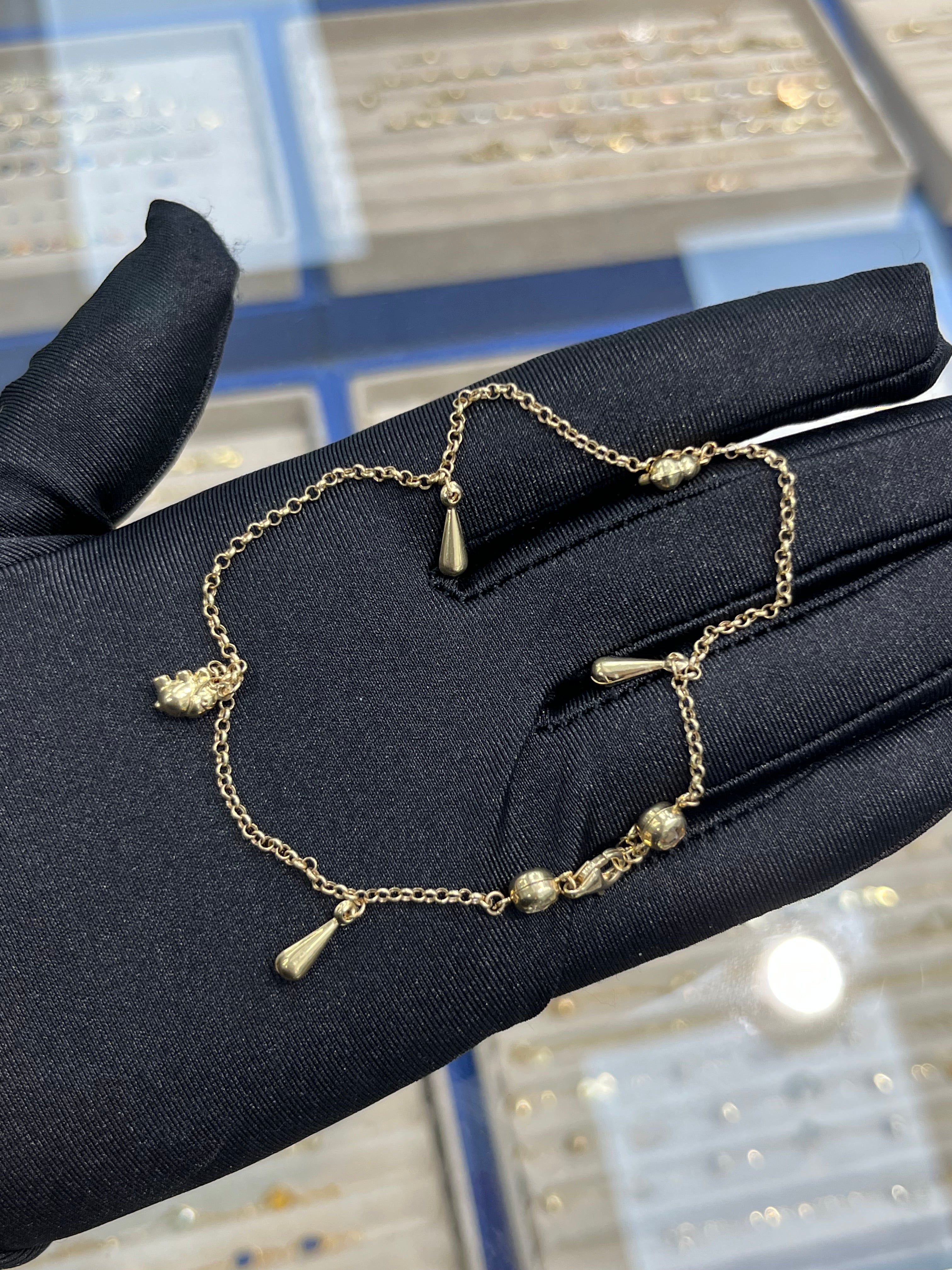 14k Gold Anklet