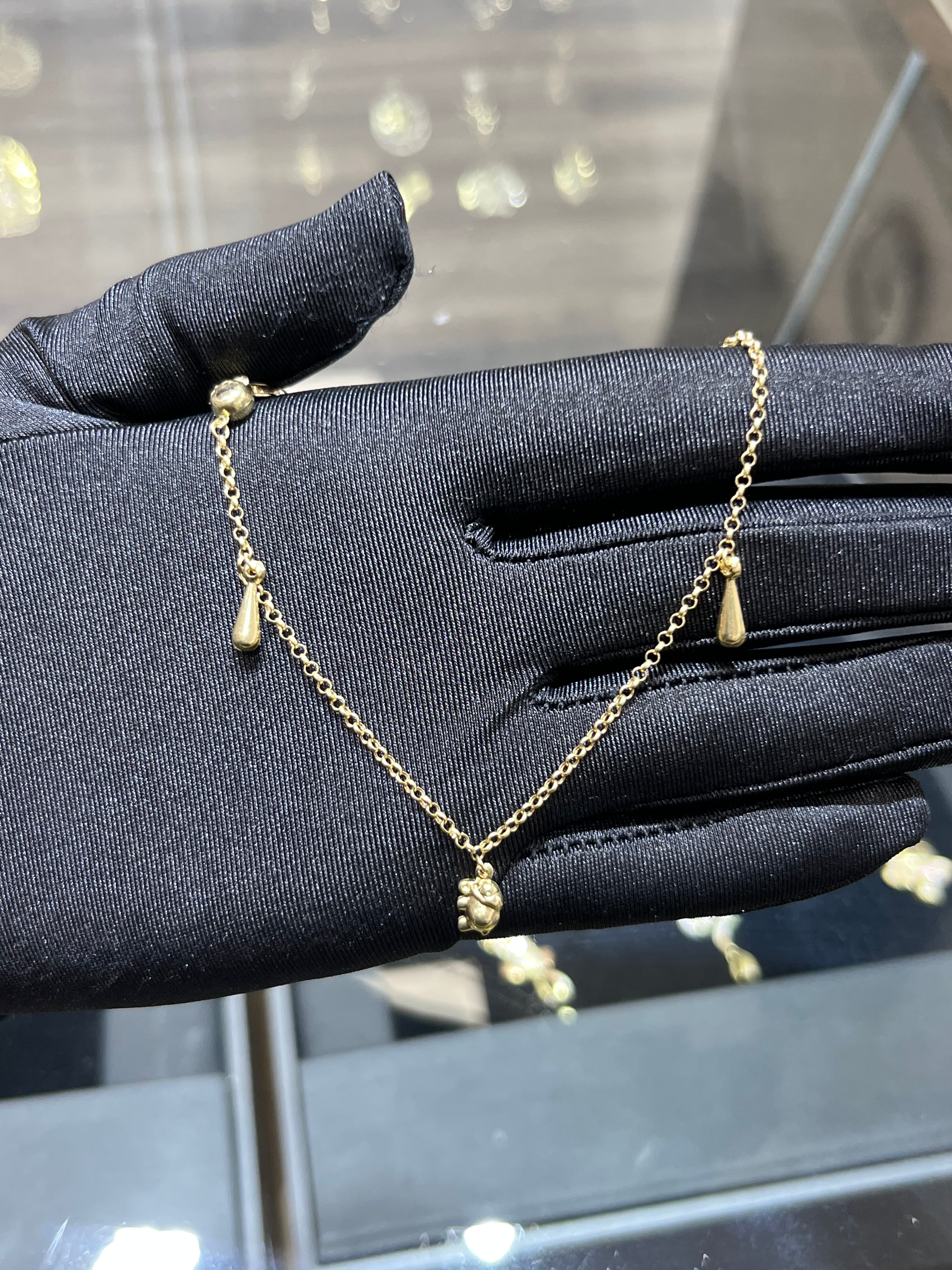 14k Gold Anklet