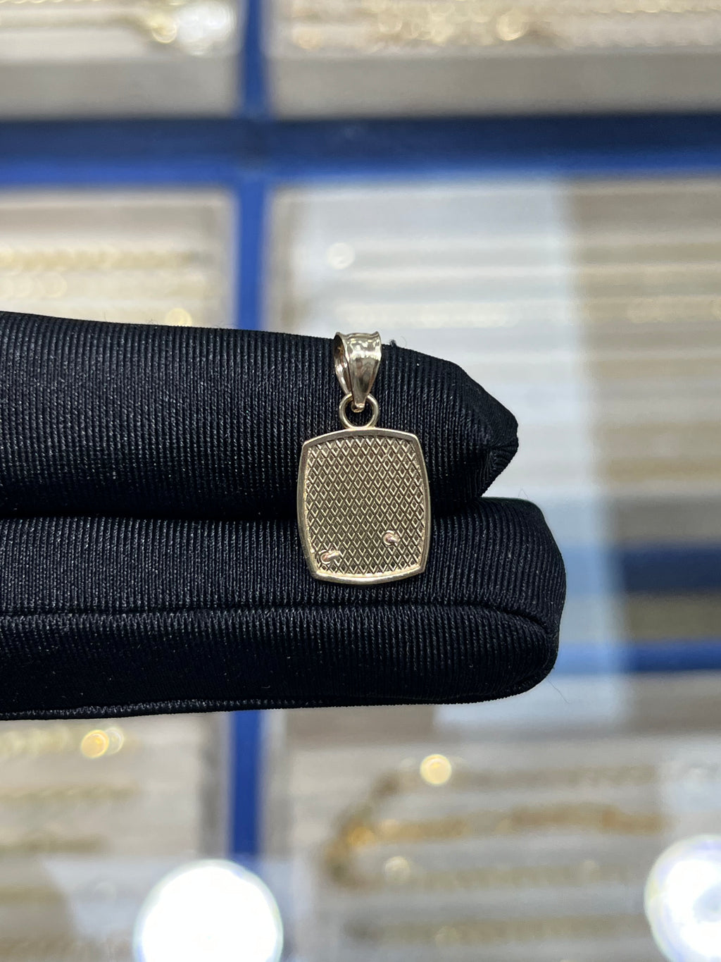 14k Gold Baptism Pendant