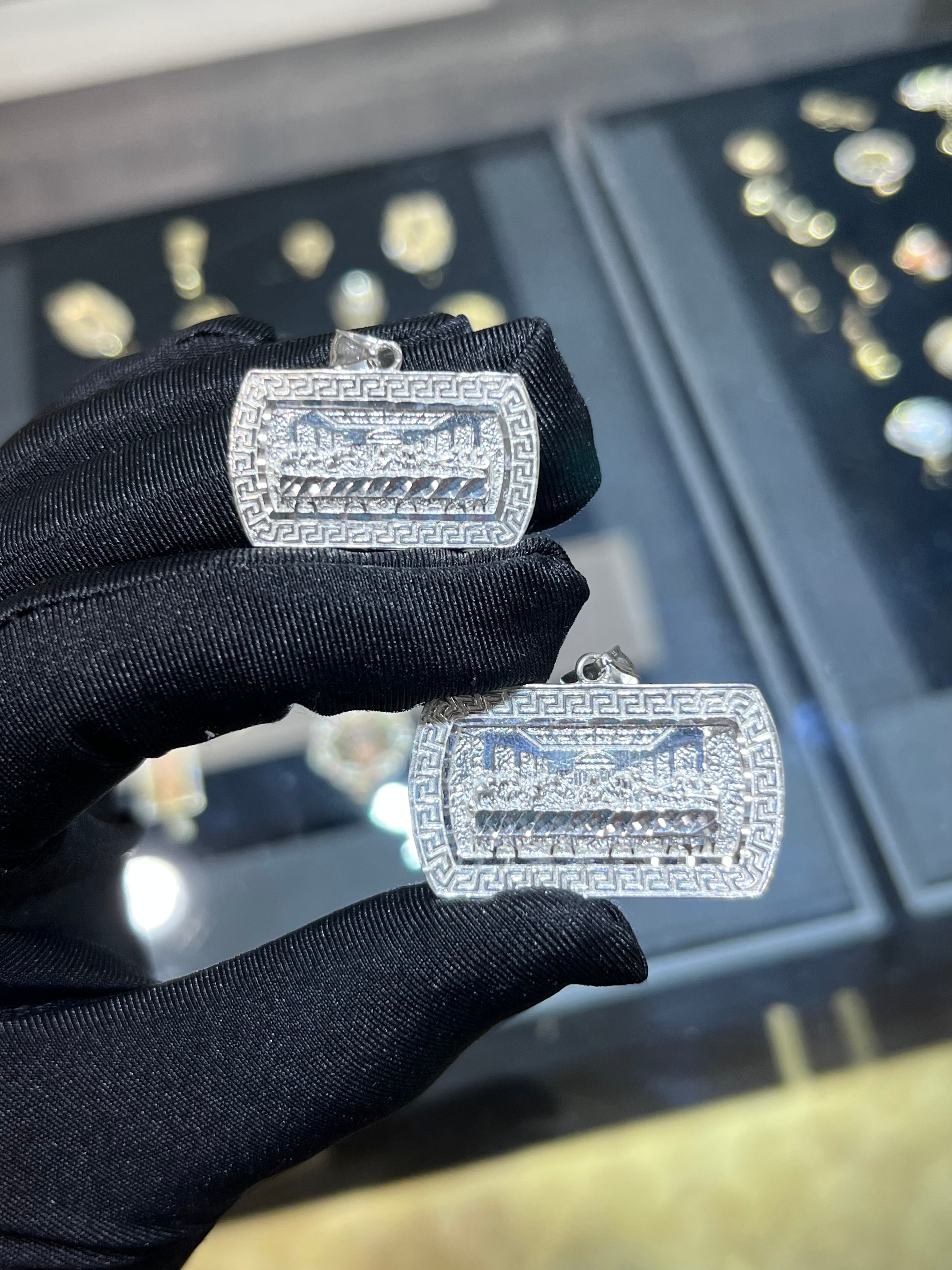 925 Silver Last Supper Pendant