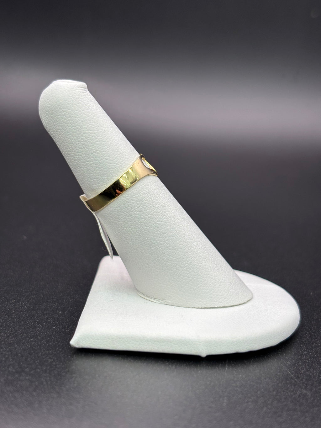 10k Solid Gold Ring Heart