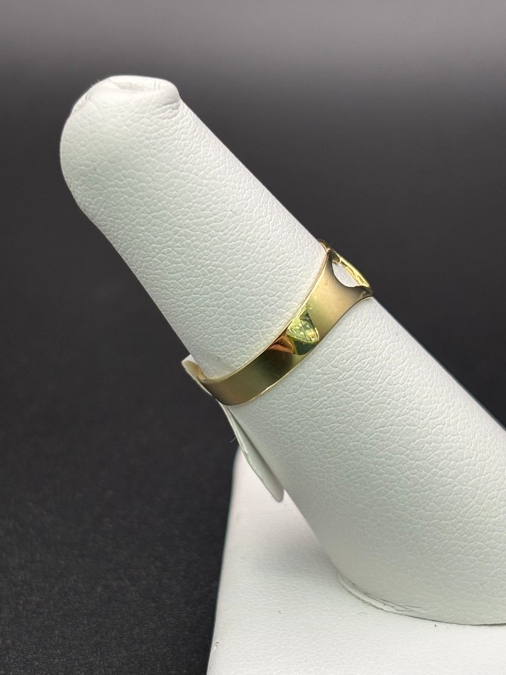 10k Solid Gold Ring Heart