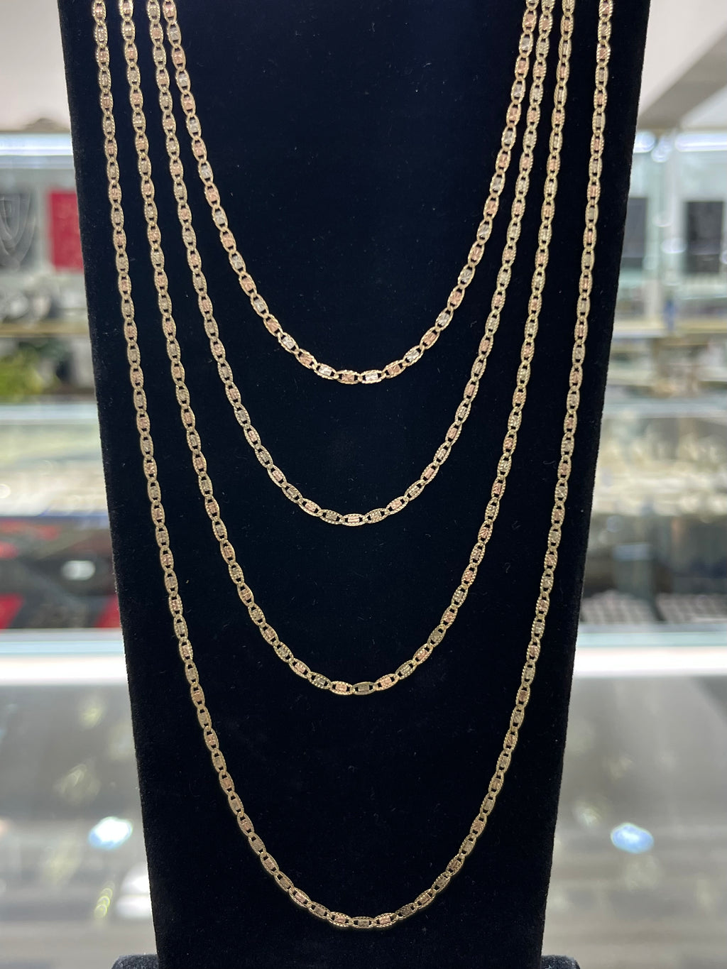 14k Gold 2 MM Valentino Chain #22