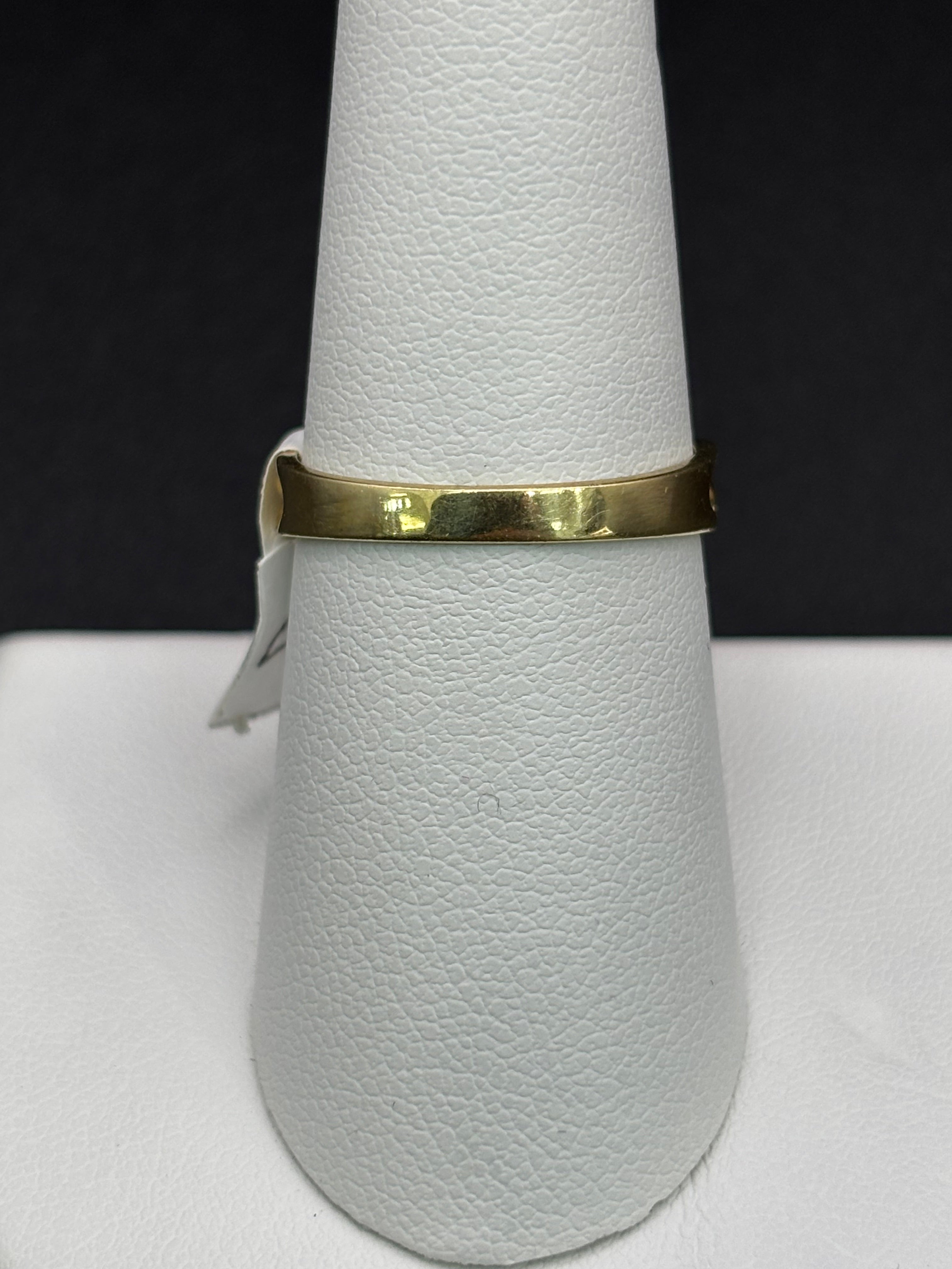 10k Solid Gold Ring Spere Shape