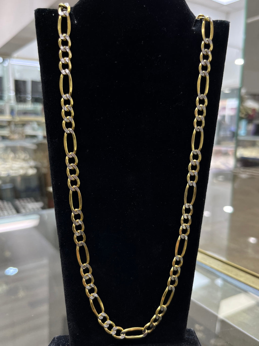 14K Gold Diamond Cut Fiargo Chain #2