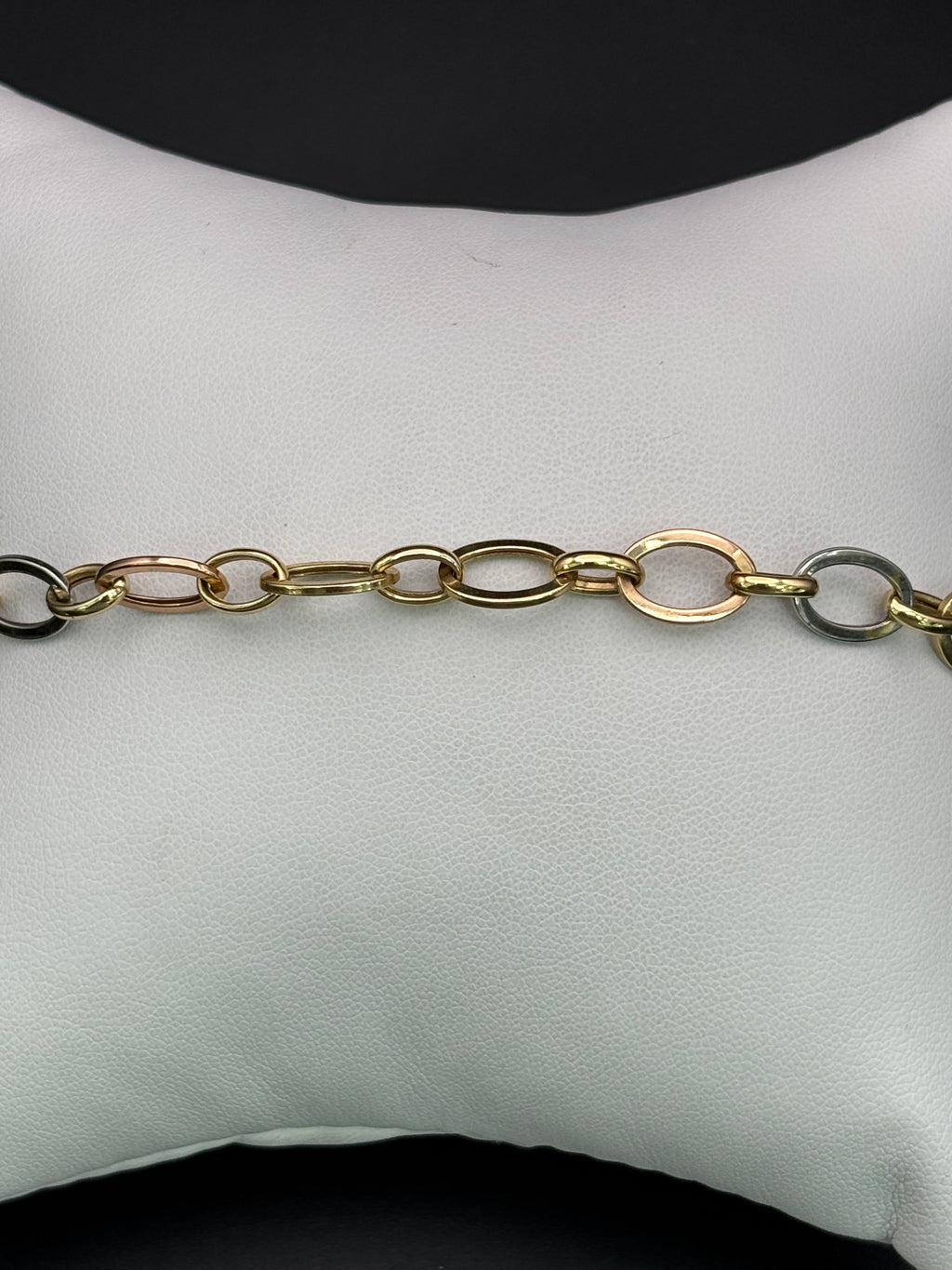 14k Solid Gold Bracelet Link Chain