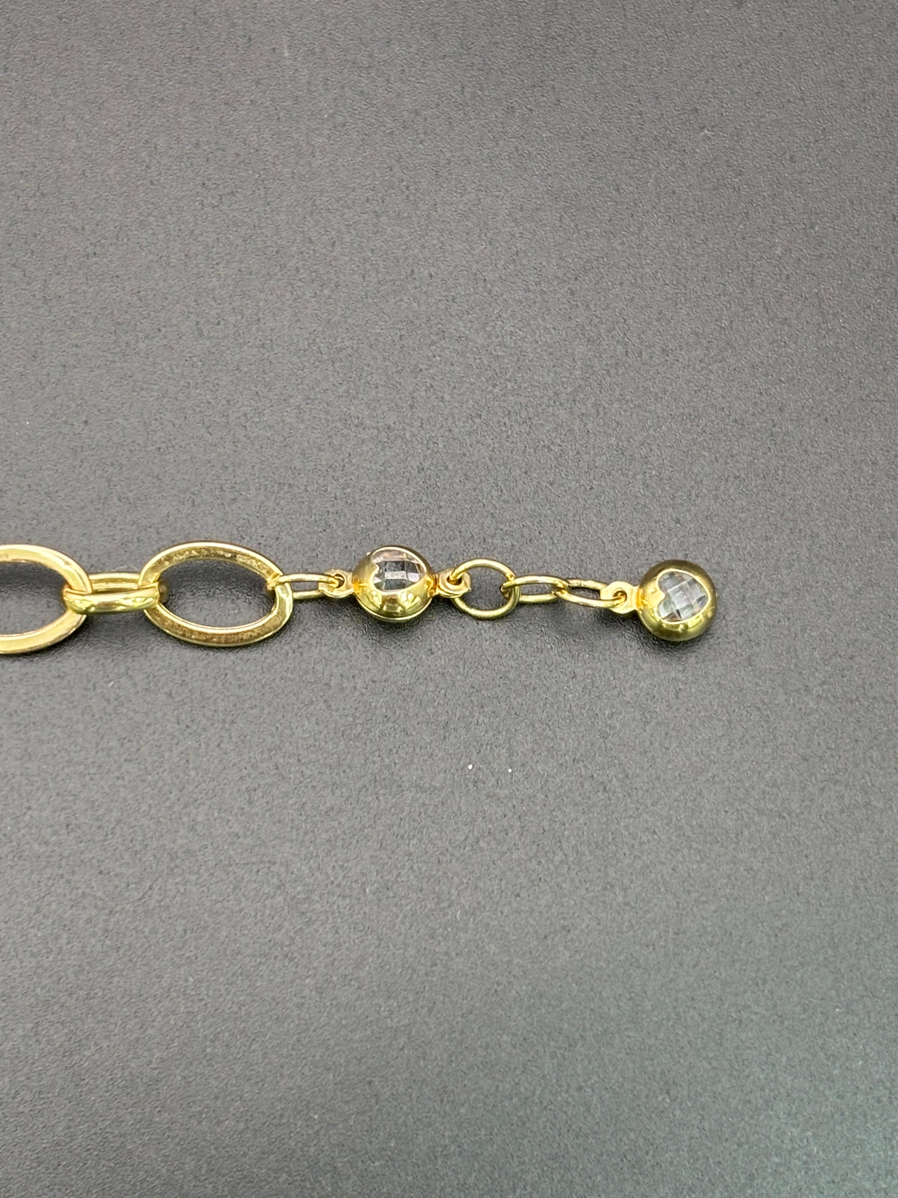 14k Solid Gold Bracelet Link Chain