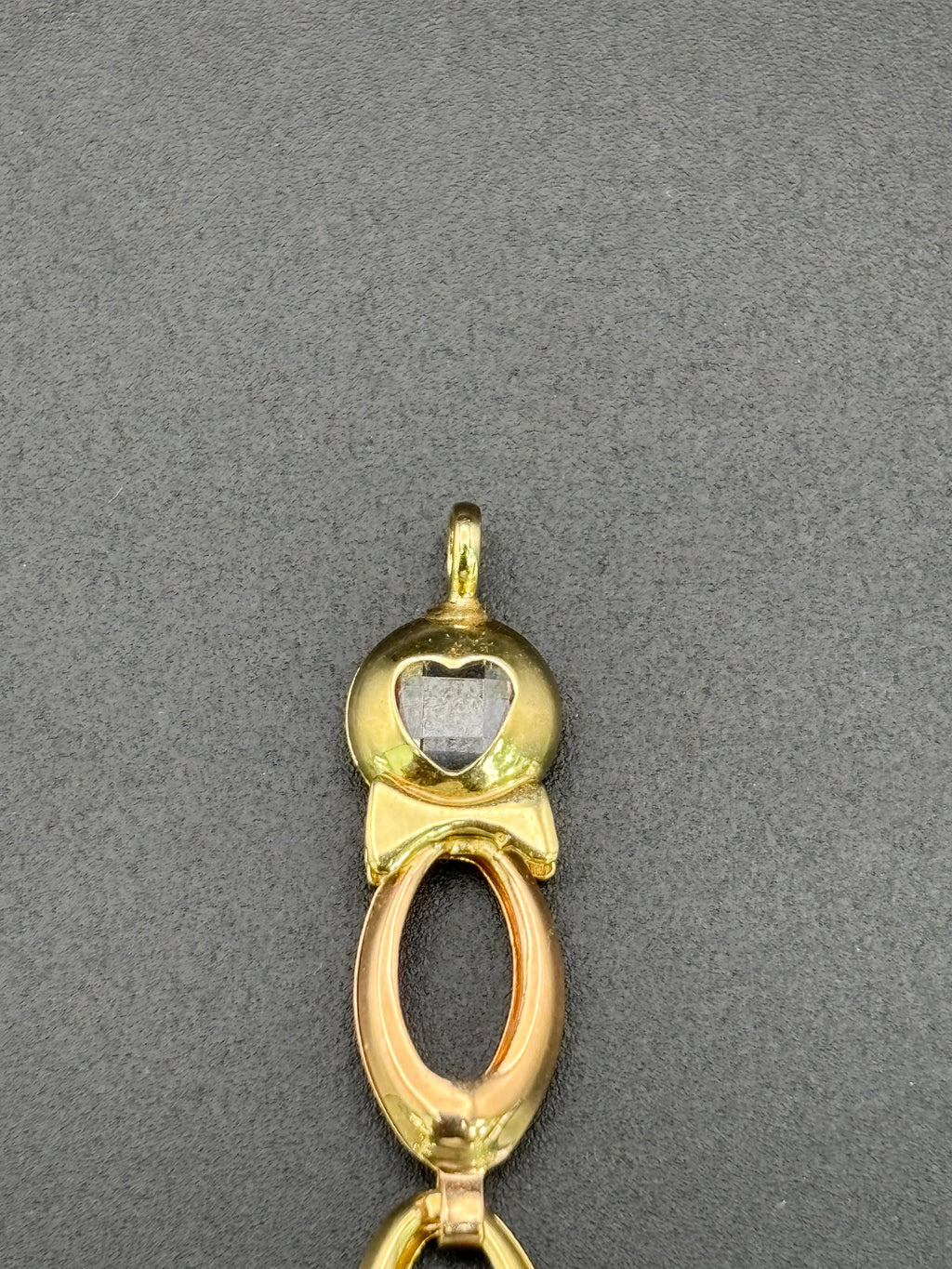 14k Solid Gold Bracelet Link