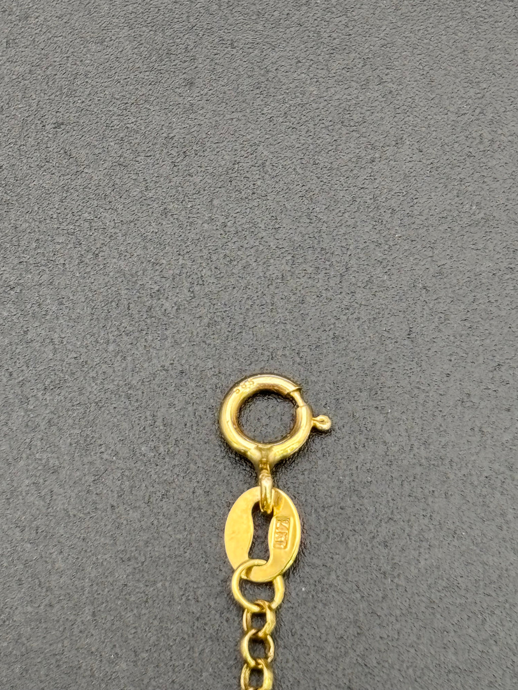 14k Solid Gold Bracelet Link Elephants