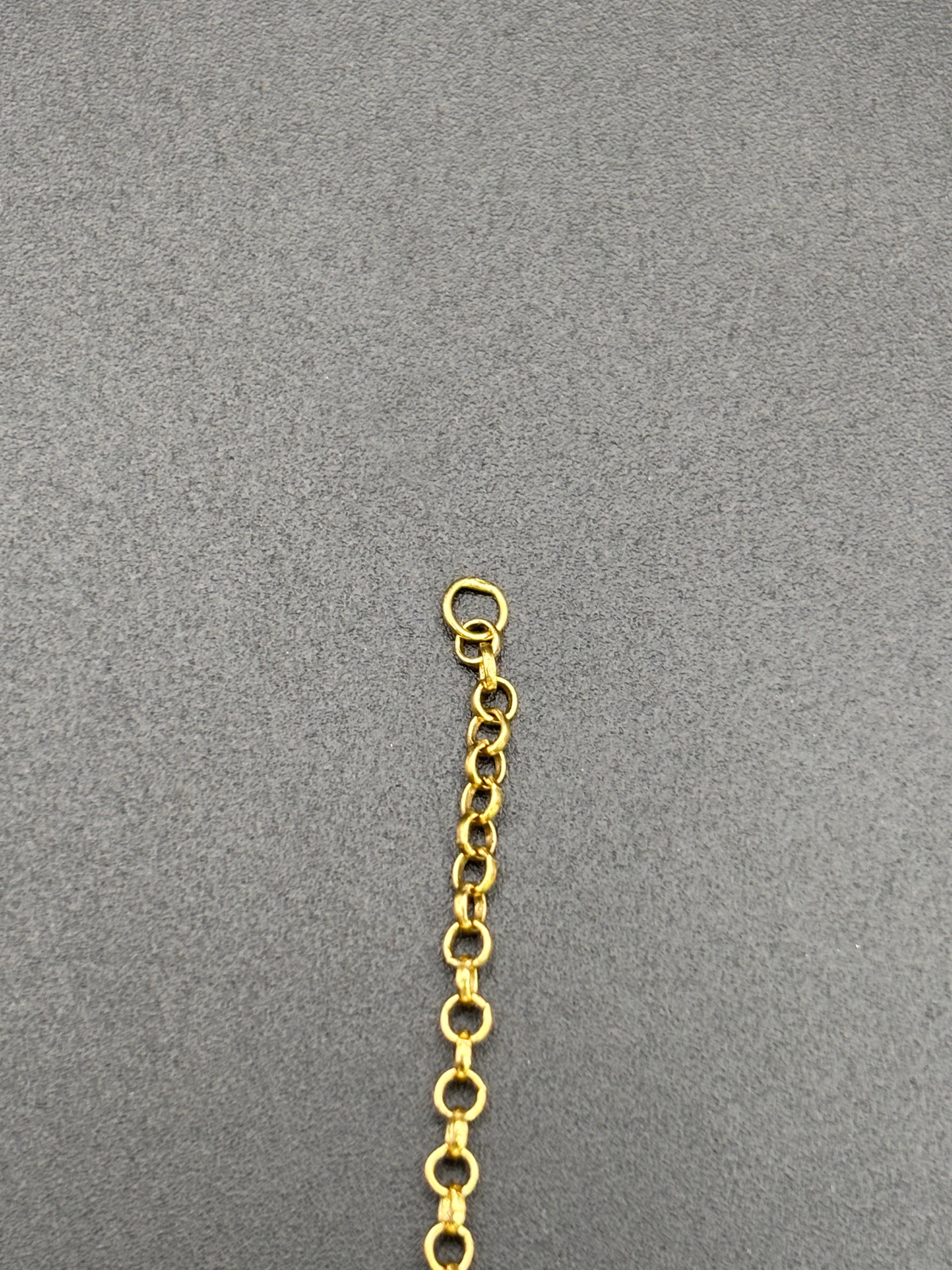 14k Solid Gold Bracelet Link Turtle Bear Key Heart