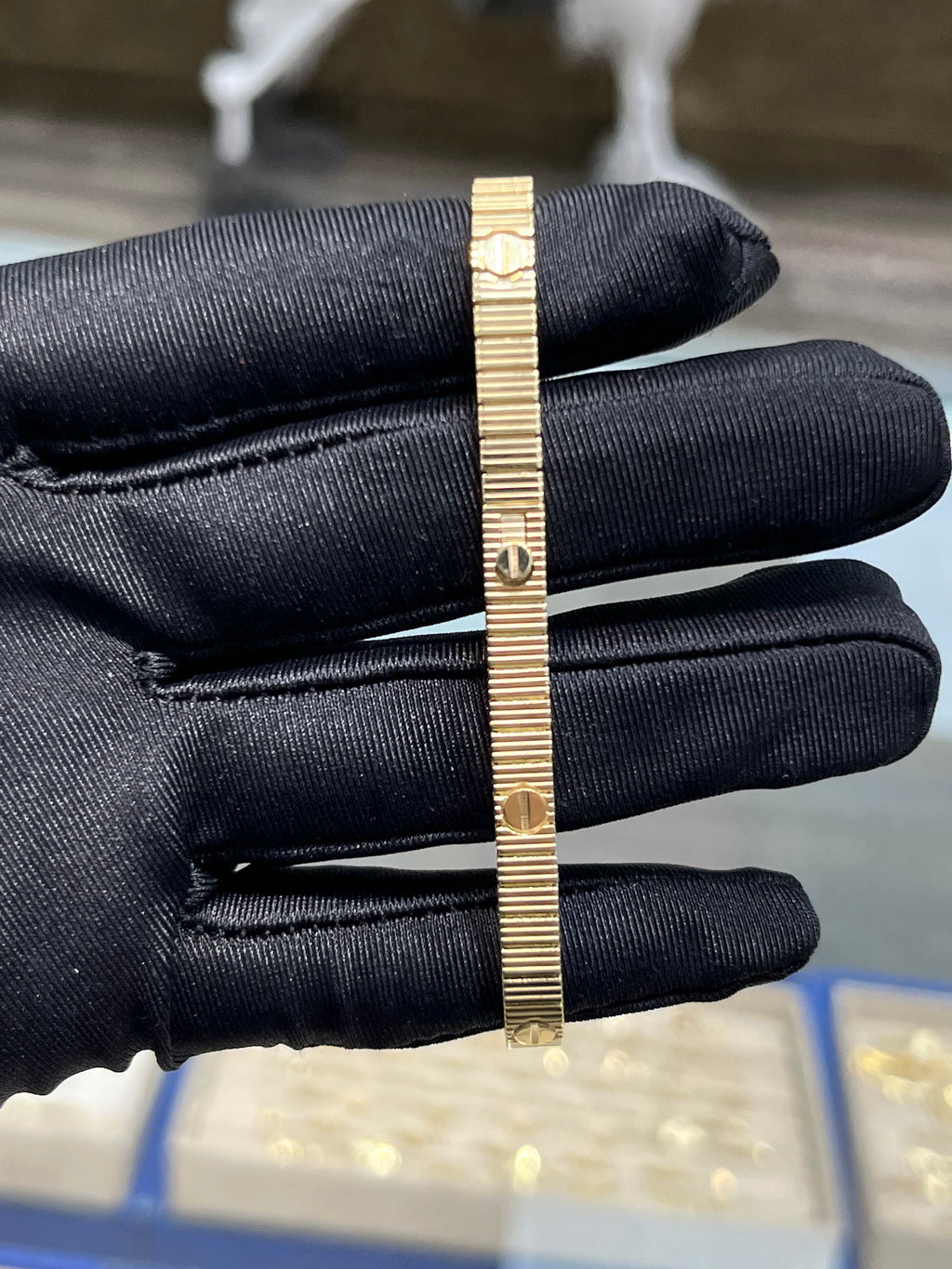 14k Gold Love Bracelet