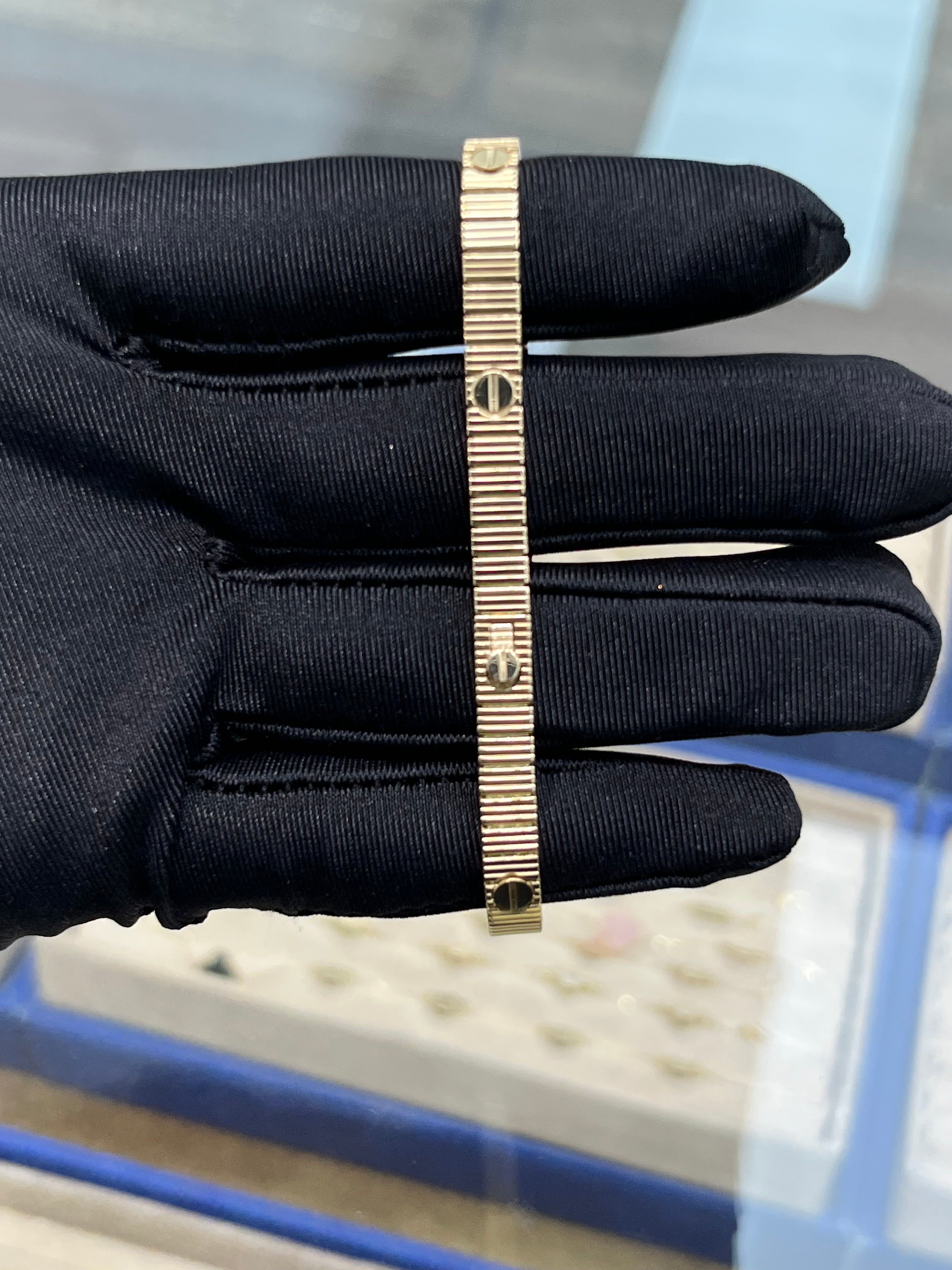 14k Gold Love Bracelet