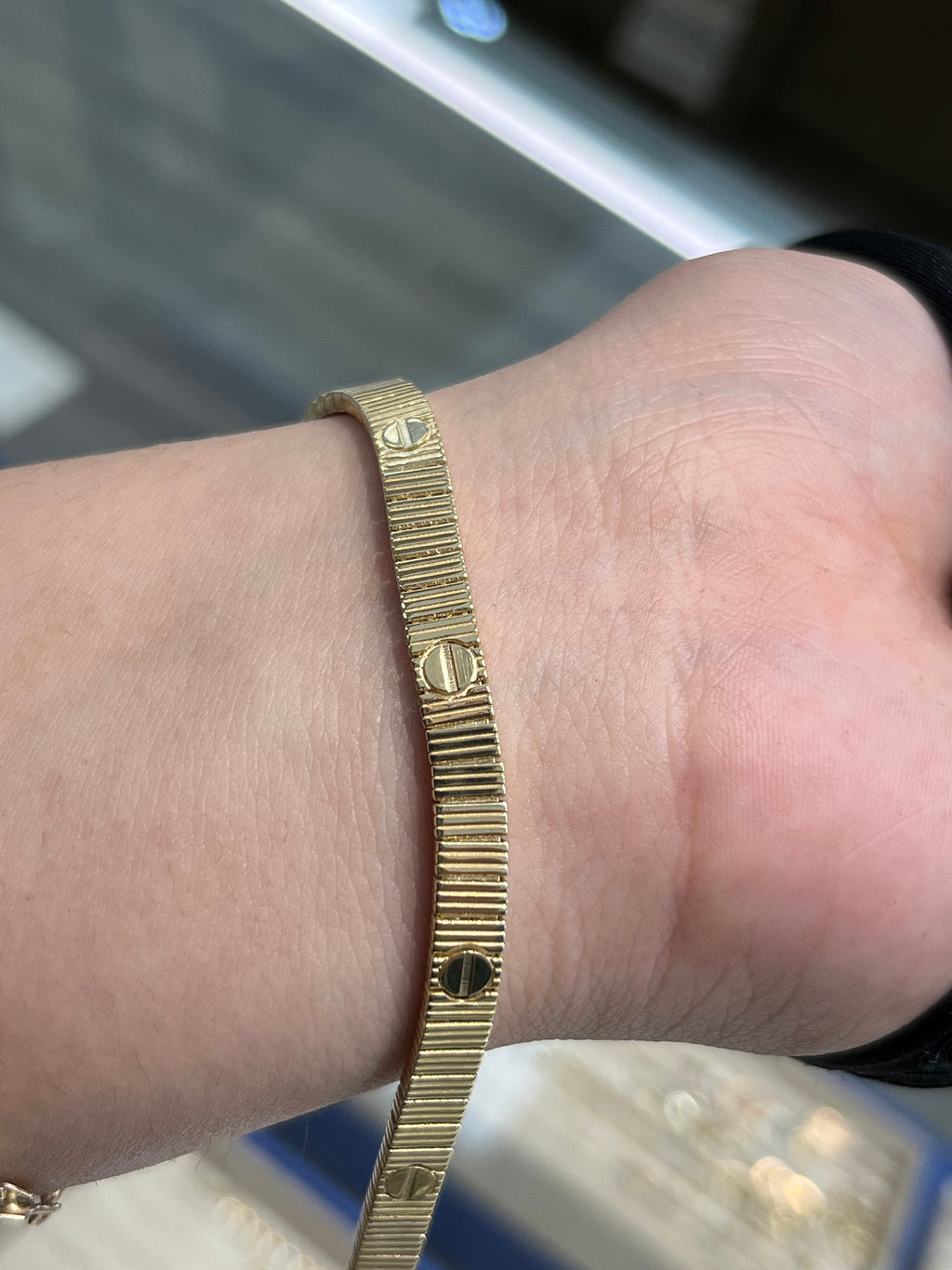 14k Gold Love Bracelet