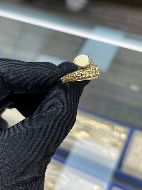 14K Gold Bypass Ring