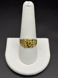 10k Solid Gold Nugget Ring