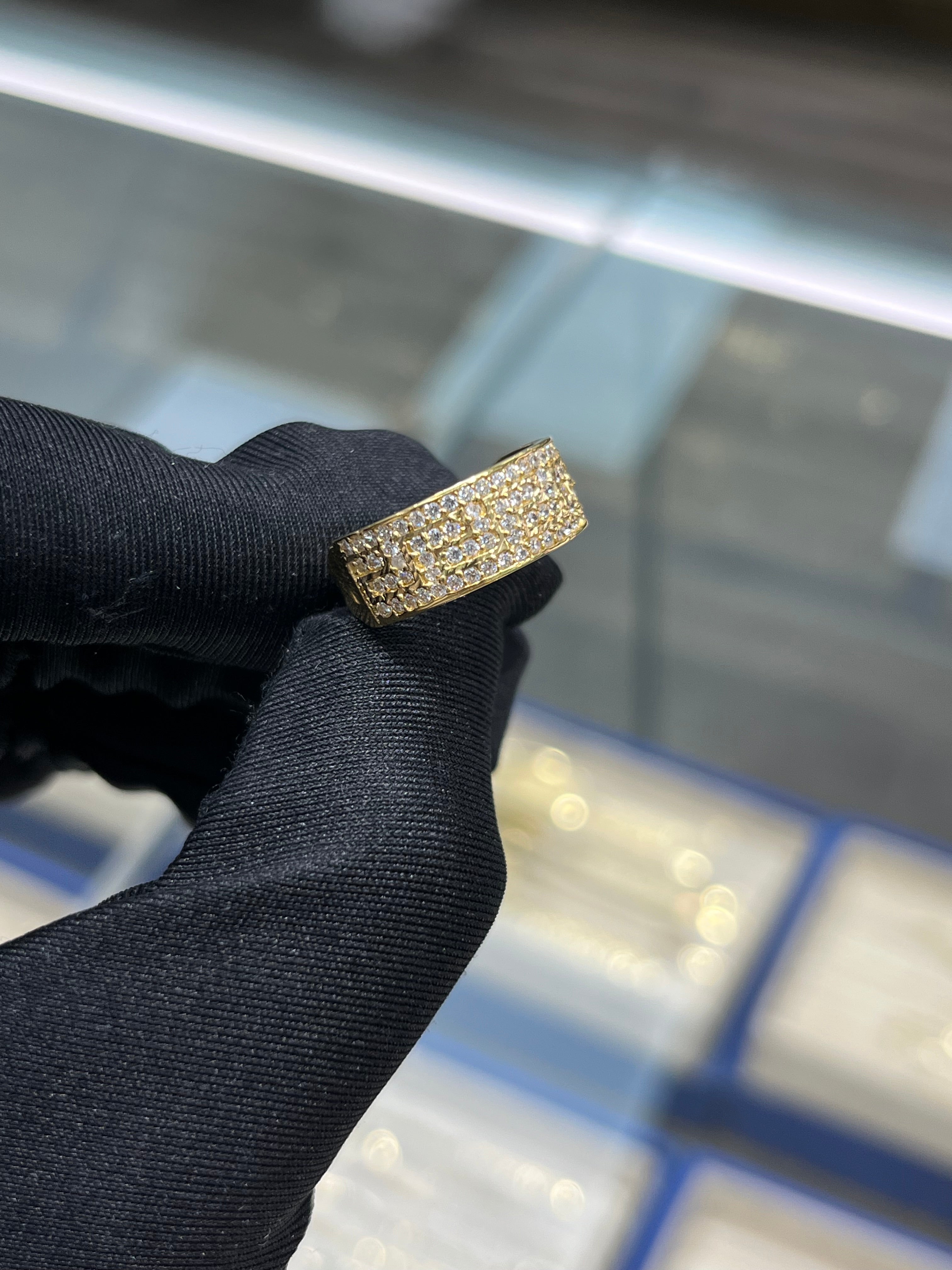 14K Gold Stoned Ring
