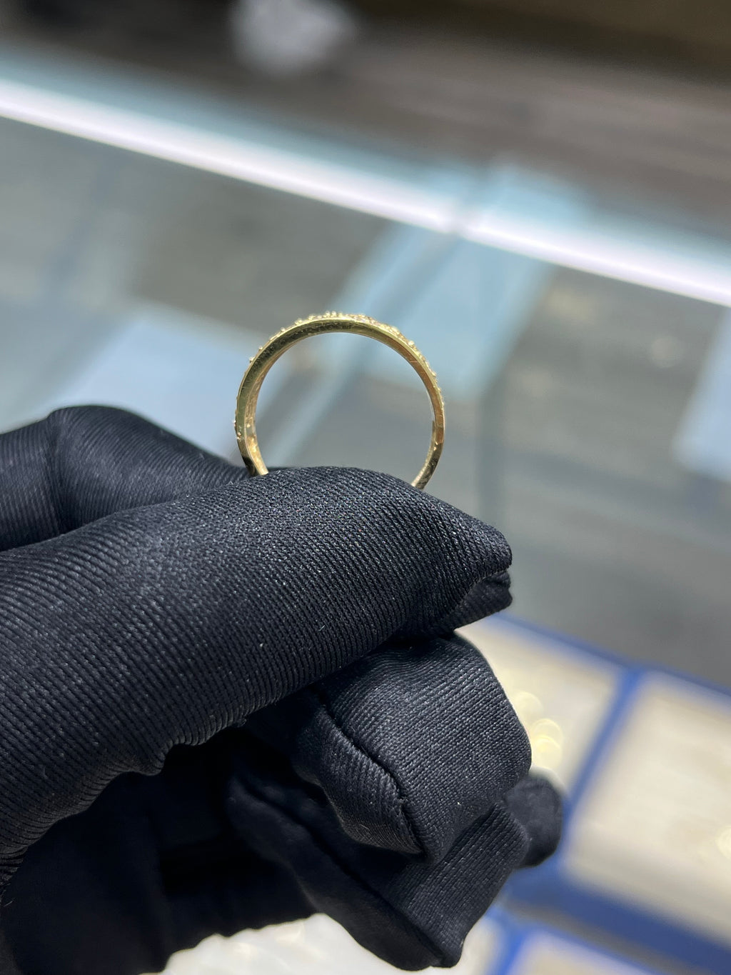 14K Gold Stoned Ring