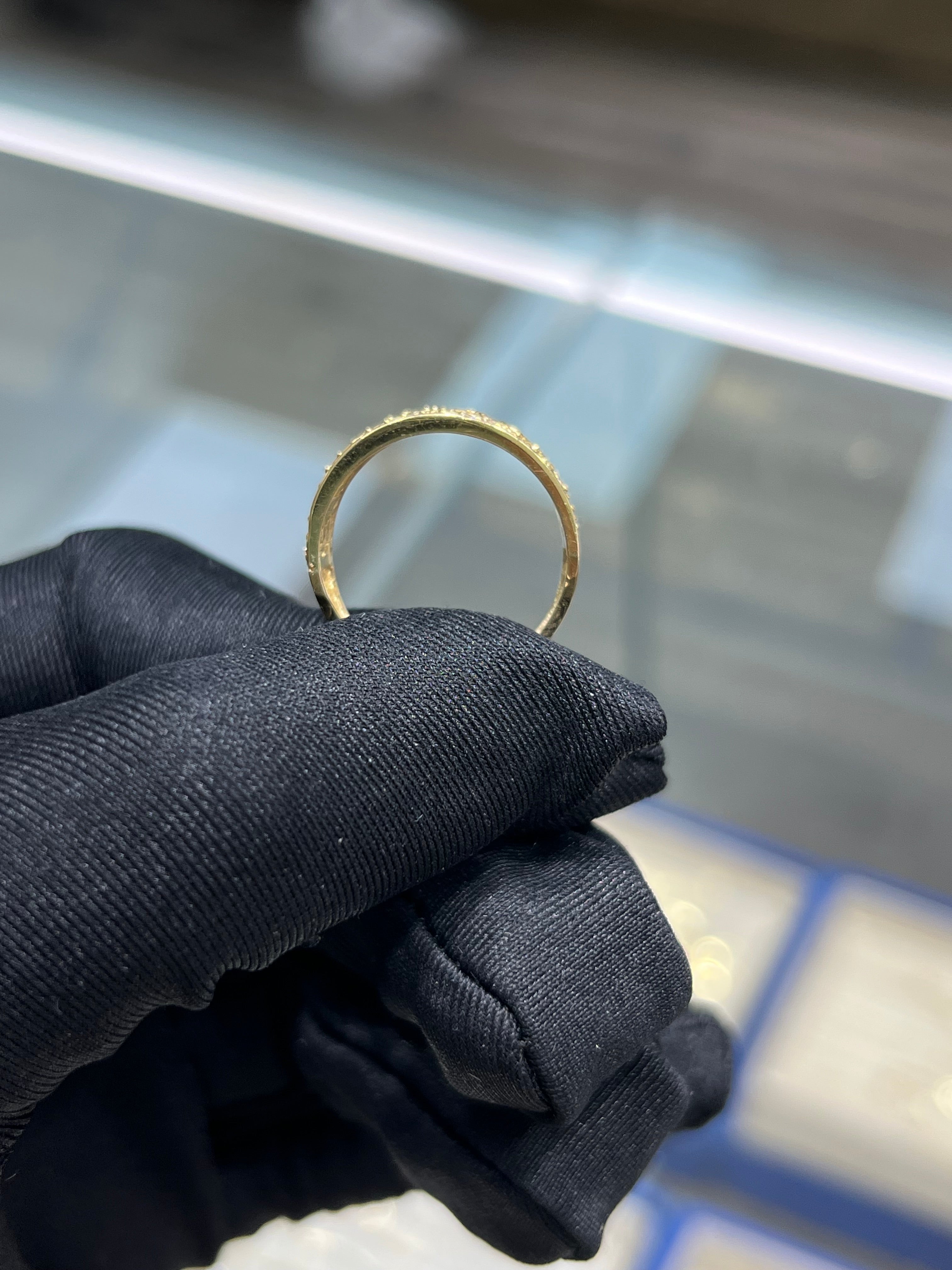 14K Gold Stoned Ring
