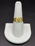 10k Solid Gold Nugget Ring