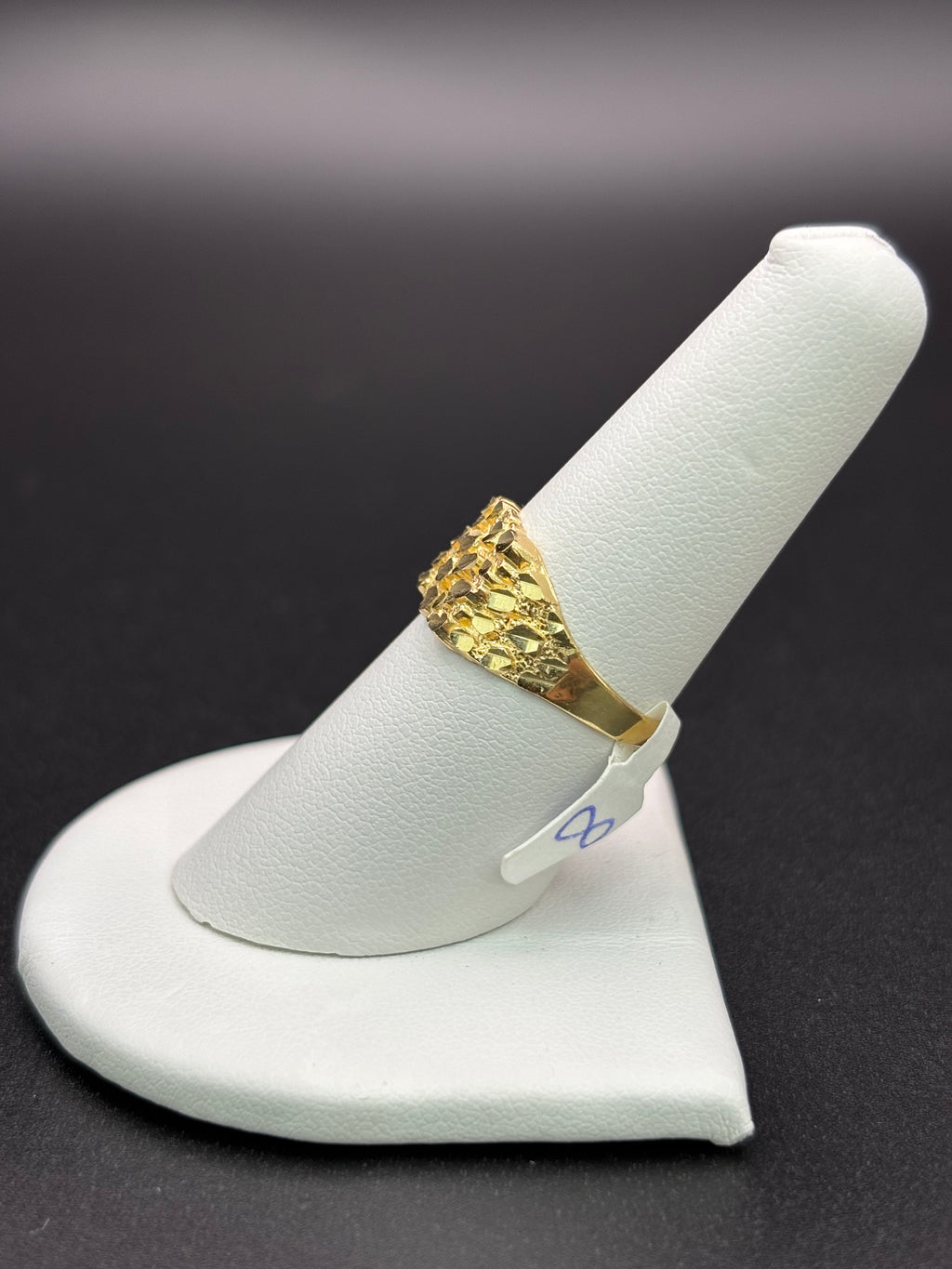 10k Solid Gold Nugget Ring