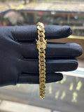 14K Gold Miami Cuban Bracelet 8MM