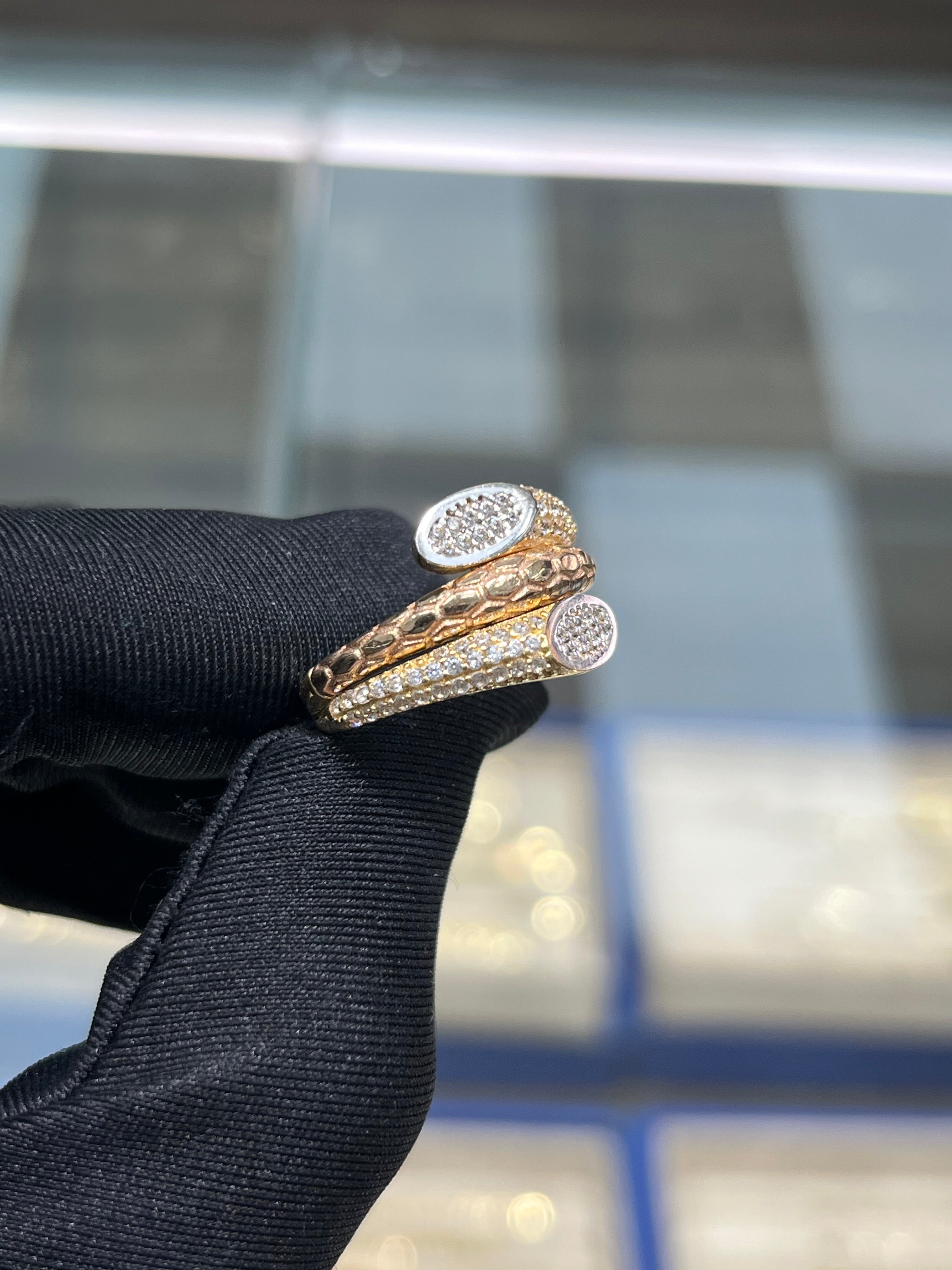 14k Gold 2-Tone Ring