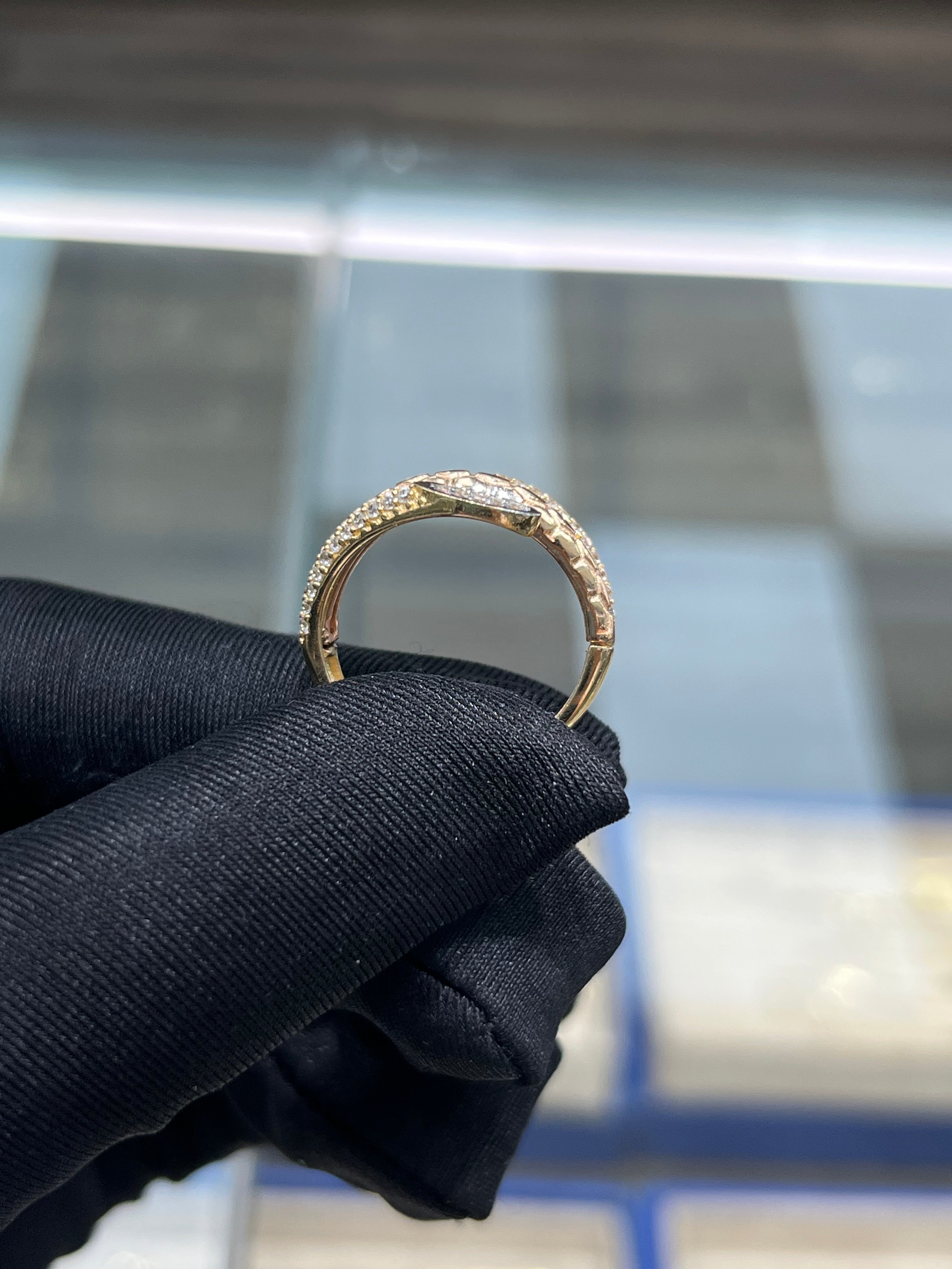 14k Gold 2-Tone Ring